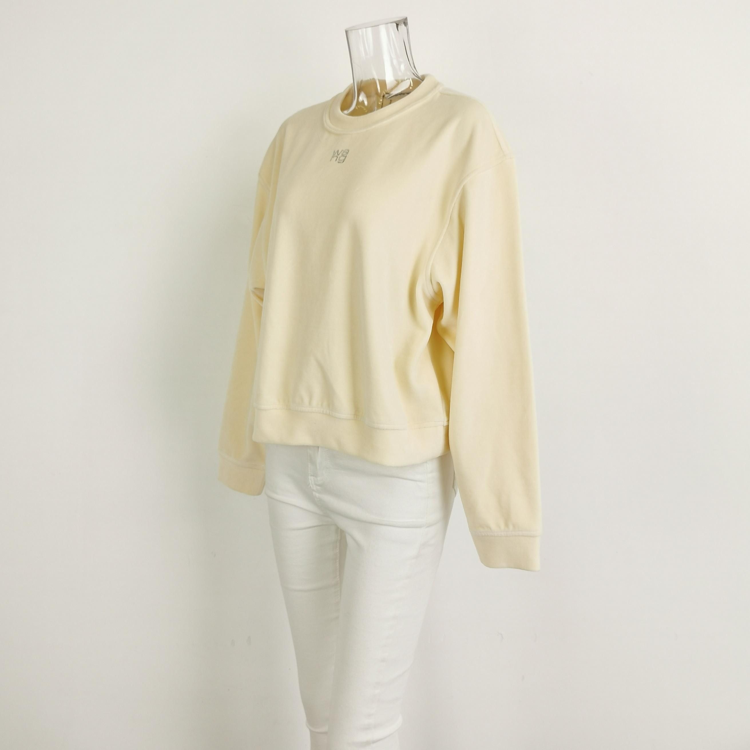Alexander Wang Alexander Wang Rhinestone Logo Sweatshirt Size S Size S / US 4 / IT 40 - 2 Thumbnail