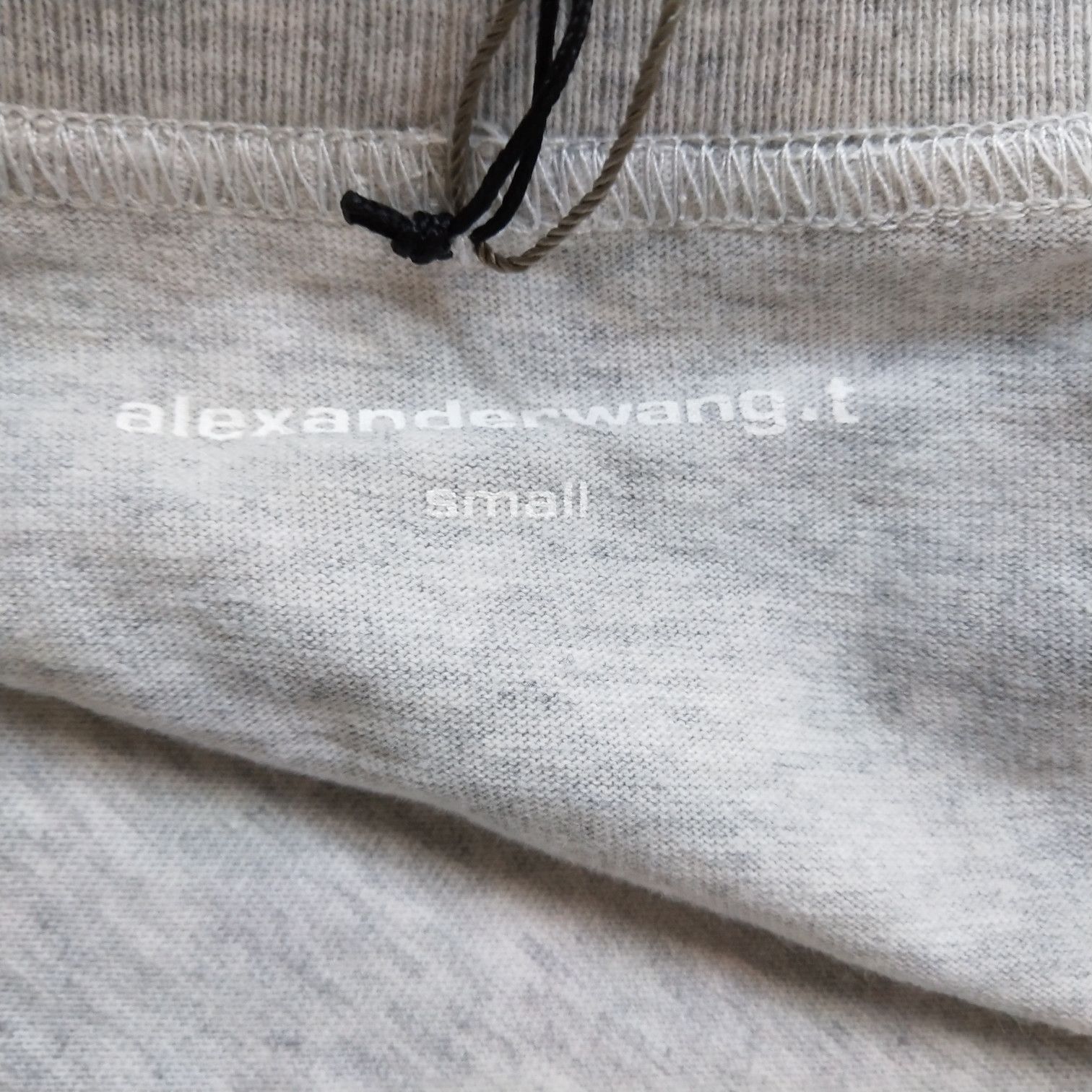 Alexander Wang Alexander Wang Puff Logo Long Sleeve T-Shirt Size S Size US S / EU 44-46 / 1 - 7 Thumbnail
