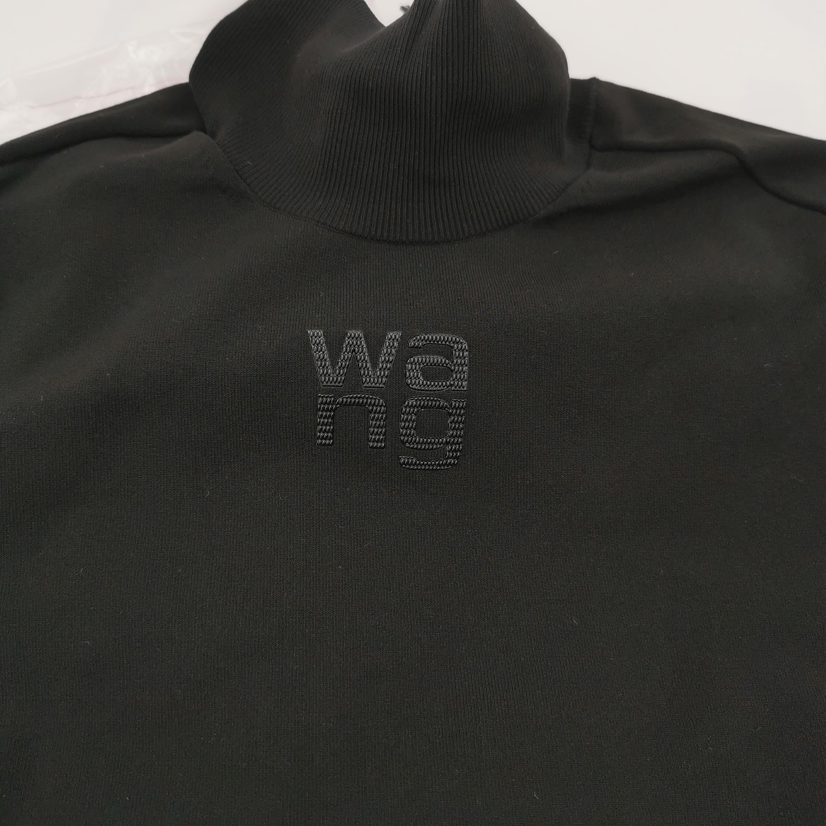 Alexander Wang Alexander Wang Logo Mock Neck Crop Top Size S Size S / US 4 / IT 40 - 4 Thumbnail