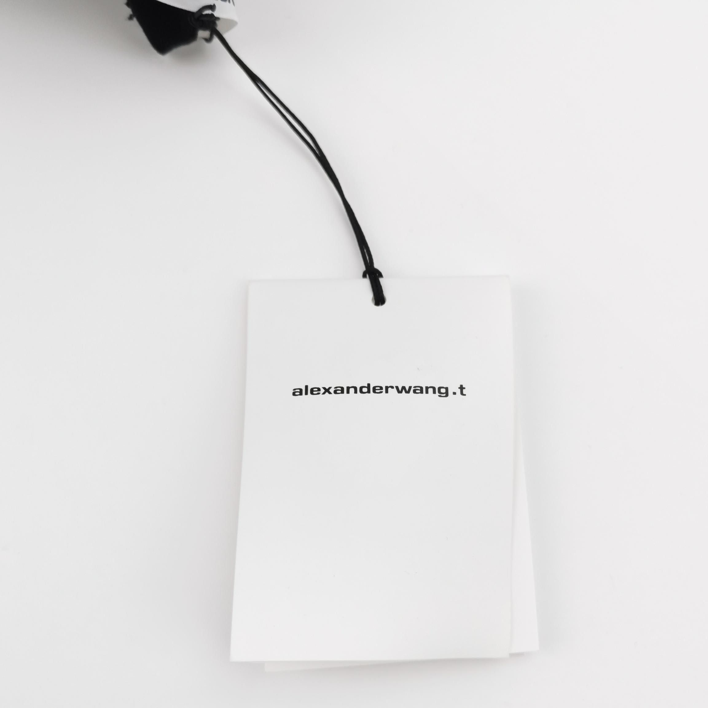Alexander Wang Alexander Wang Logo Mock Neck Crop Top Size S Size S / US 4 / IT 40 - 5 Thumbnail