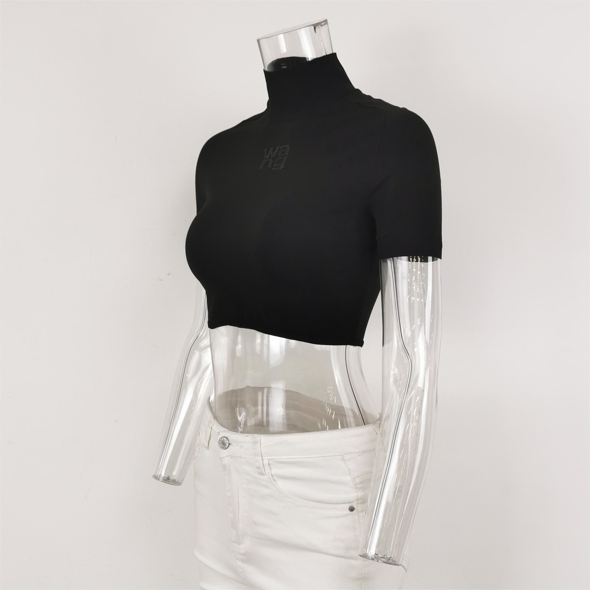Alexander Wang Alexander Wang Logo Crop Top Size XS Size XS / US 0-2 / IT 36-38 - 2 Thumbnail