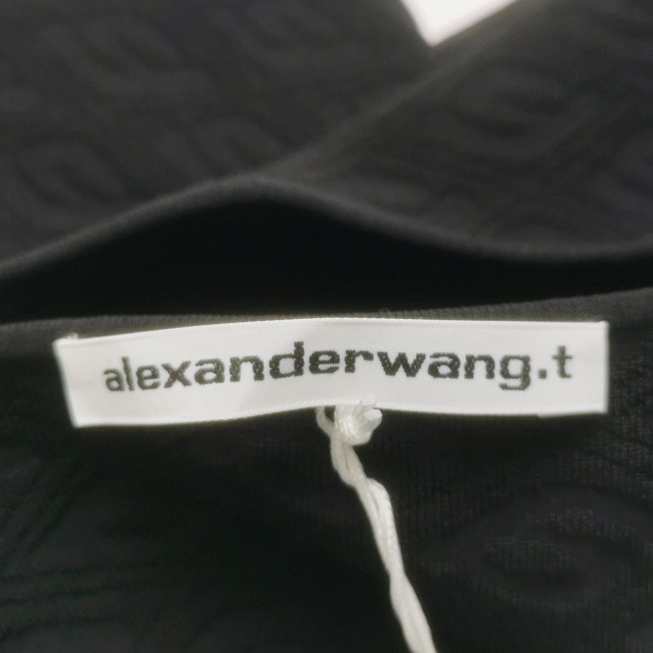 Alexander Wang Alexander Wang Logo Jacquard Crop Top M Size M / US 6-8 / IT 42-44 - 5 Thumbnail