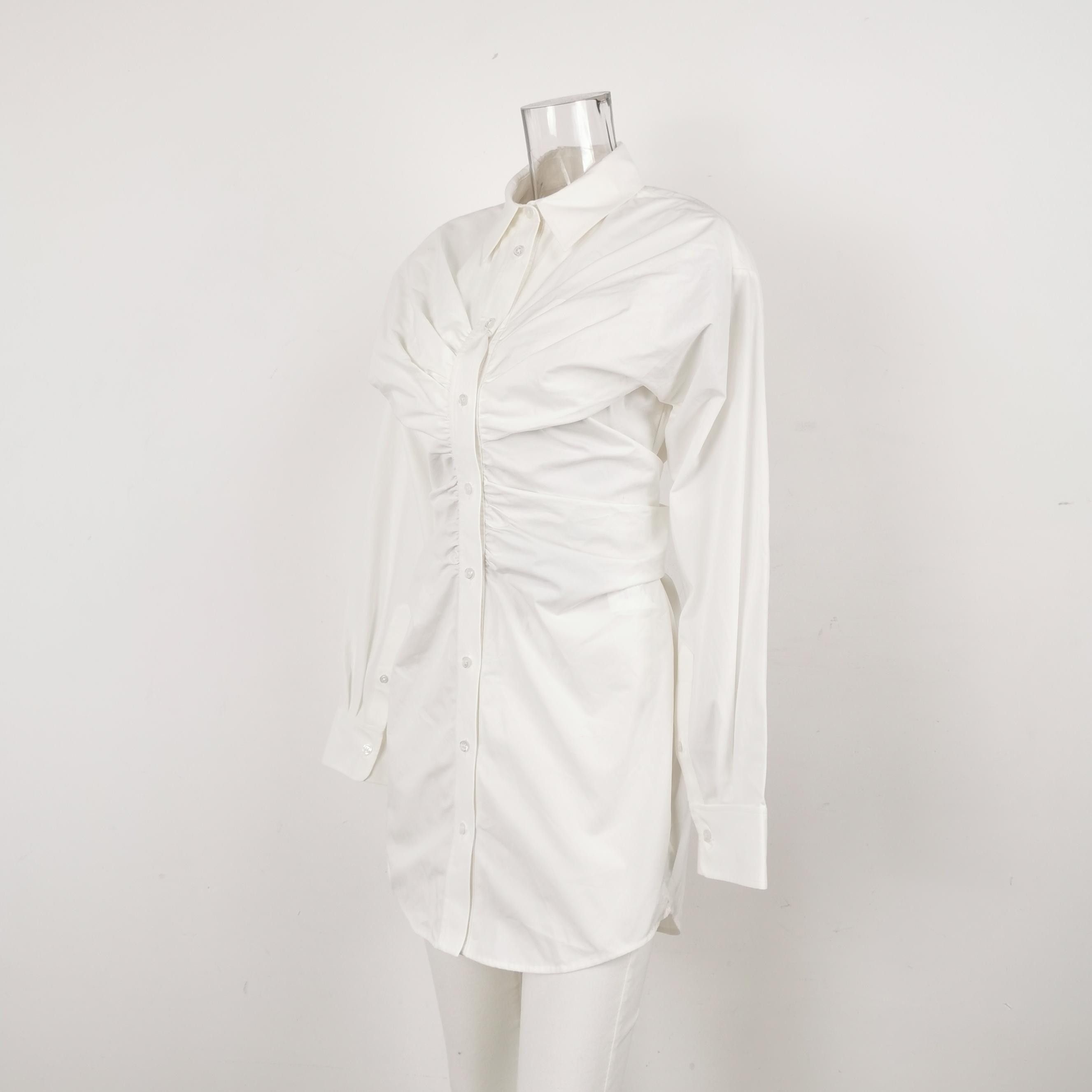 Alexander Wang Alexander Wang Pleated Shirt Dress Size 2 Size XS / US 0-2 / IT 36-38 - 2 Thumbnail