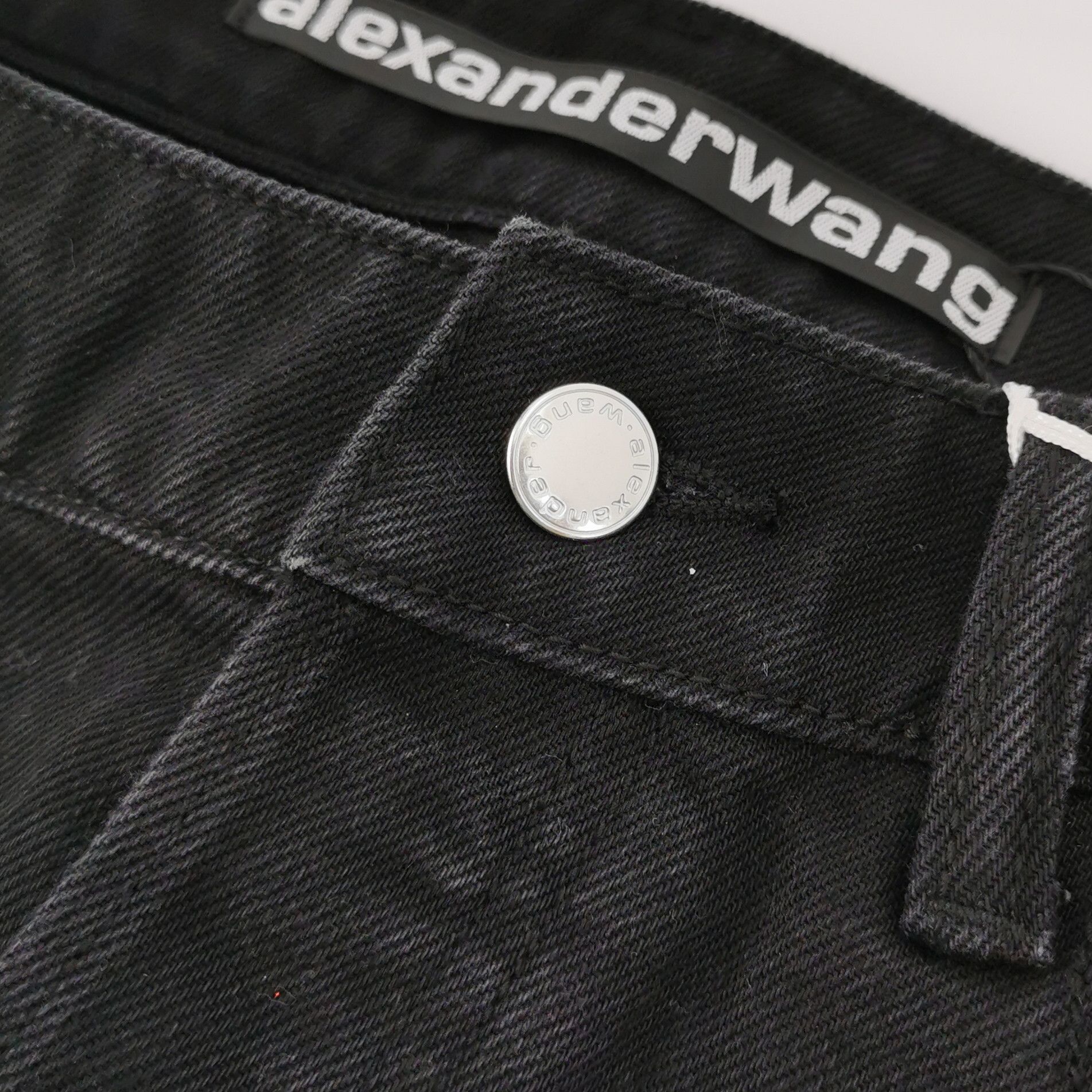 Alexander Wang Alexander Wang Cotton Mini Skirt Size 27 Size 27" / US 4 / IT 40 - 4 Thumbnail
