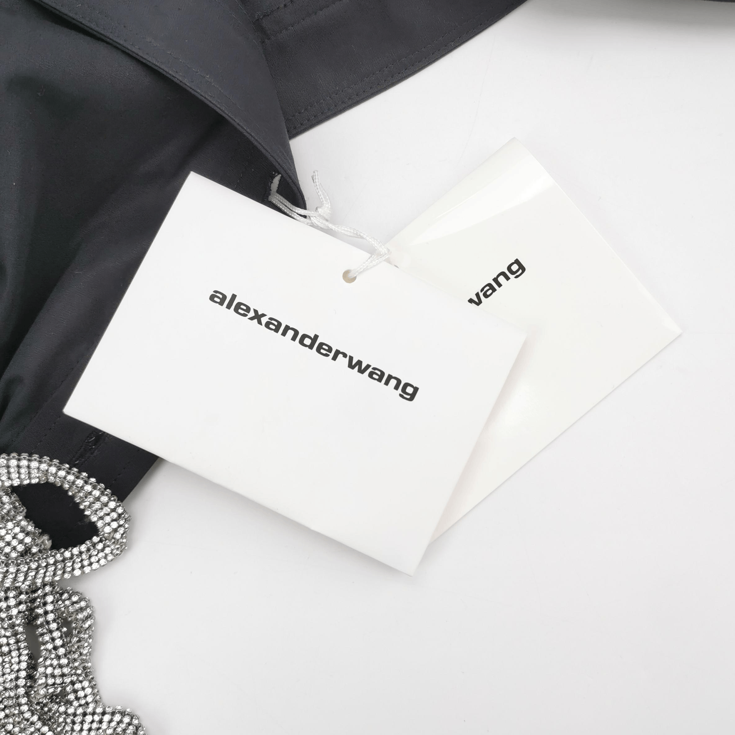 Alexander Wang Alexander Wang Crystal Tie Crop Shirt Size S Size S / US 4 / IT 40 - 3 Thumbnail