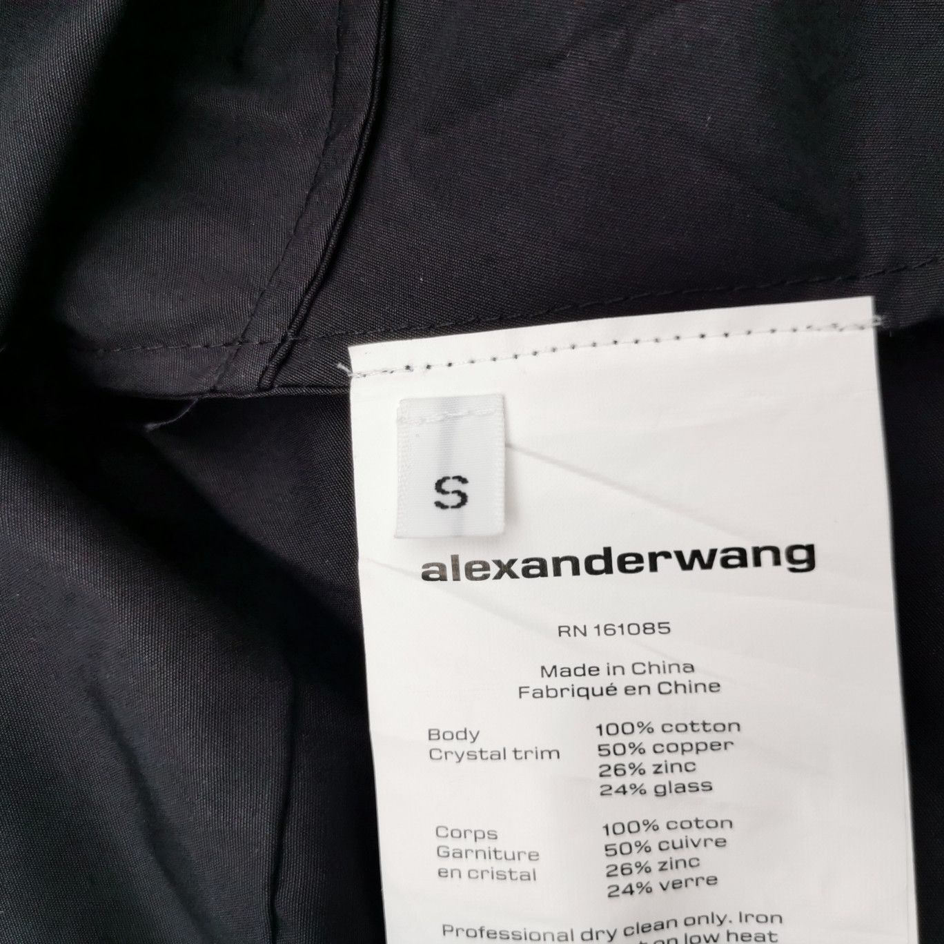 Alexander Wang Alexander Wang Crystal Tie Crop Shirt Size S Size S / US 4 / IT 40 - 6 Thumbnail
