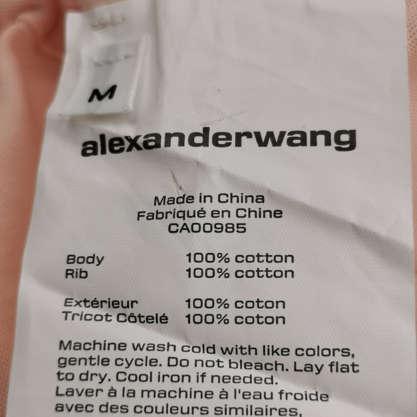 Alexander Wang Alexander Wang Pink Cotton Mini Dress Size M Size M / US 6-8 / IT 42-44 - 7 Thumbnail