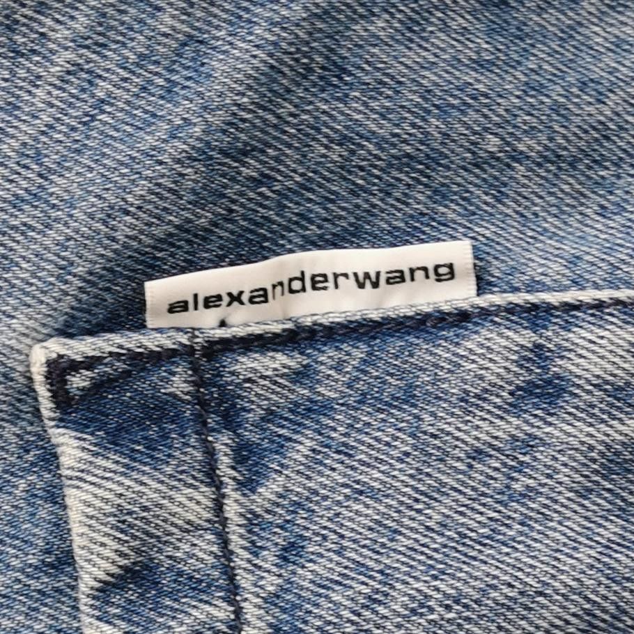 Alexander Wang Alexander Wang Paneled Denim Jacket Size 2 Size XS / US 0-2 / IT 36-38 - 3 Thumbnail