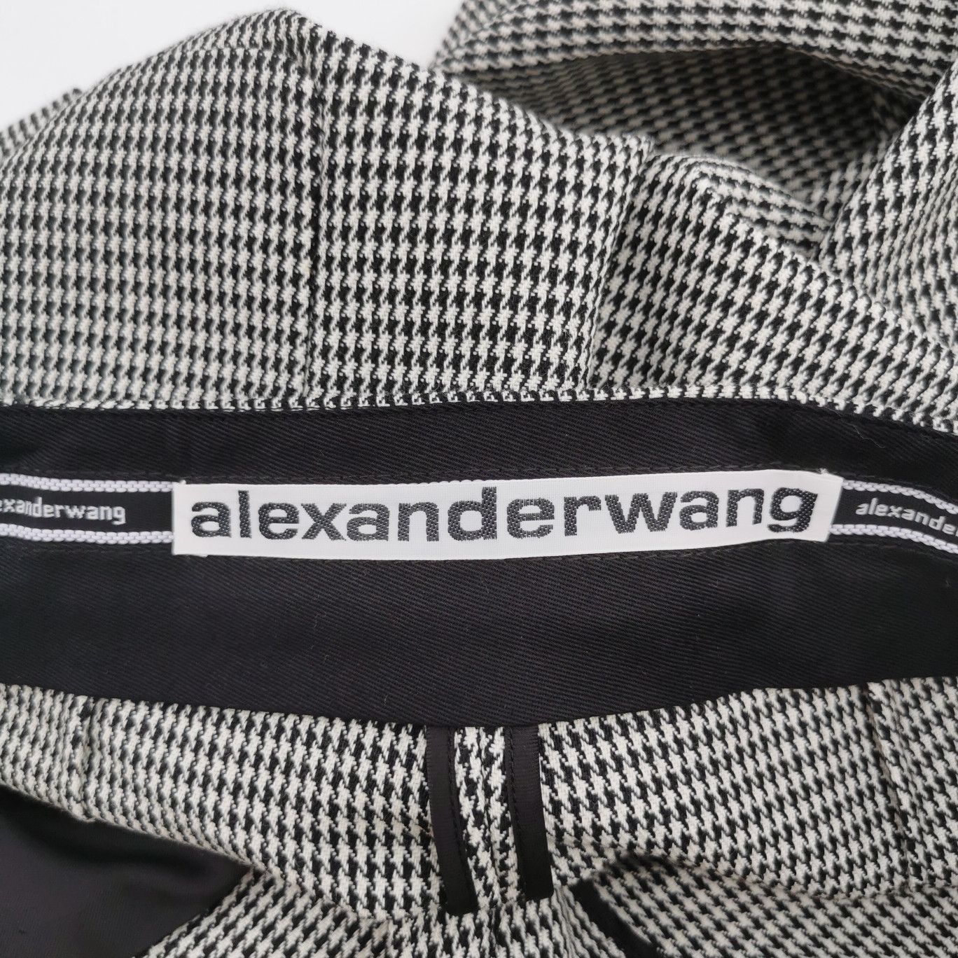Alexander Wang Alexander Wang Wool Blend Houndstooth Trousers US 0 Size 25" / US 0 / IT 36 - 6 Thumbnail