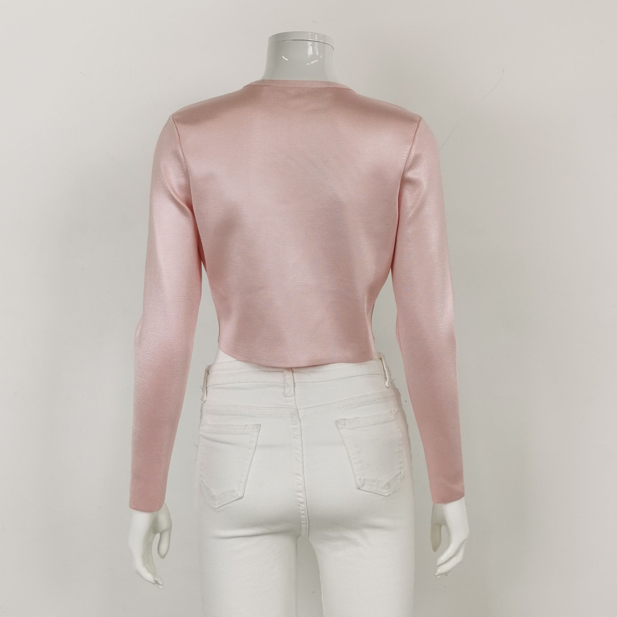 Alexander Wang Alexander Wang Pink Crop Jacket Size S Size S / US 4 / IT 40 - 2 Thumbnail