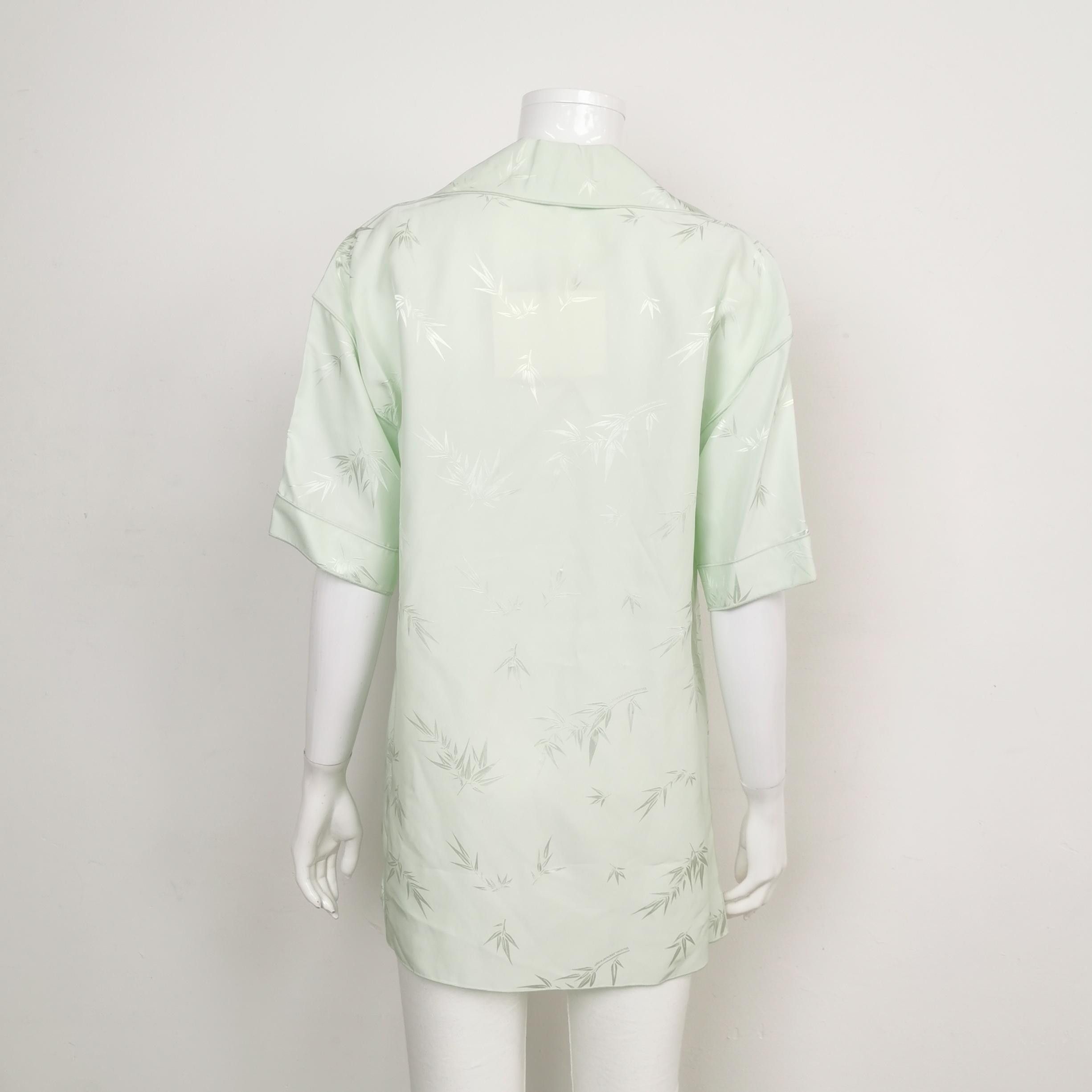 Alexander Wang Alexander Wang Bamboo Print Button Up Shirt XS Size XS / US 0-2 / IT 36-38 - 2 Thumbnail