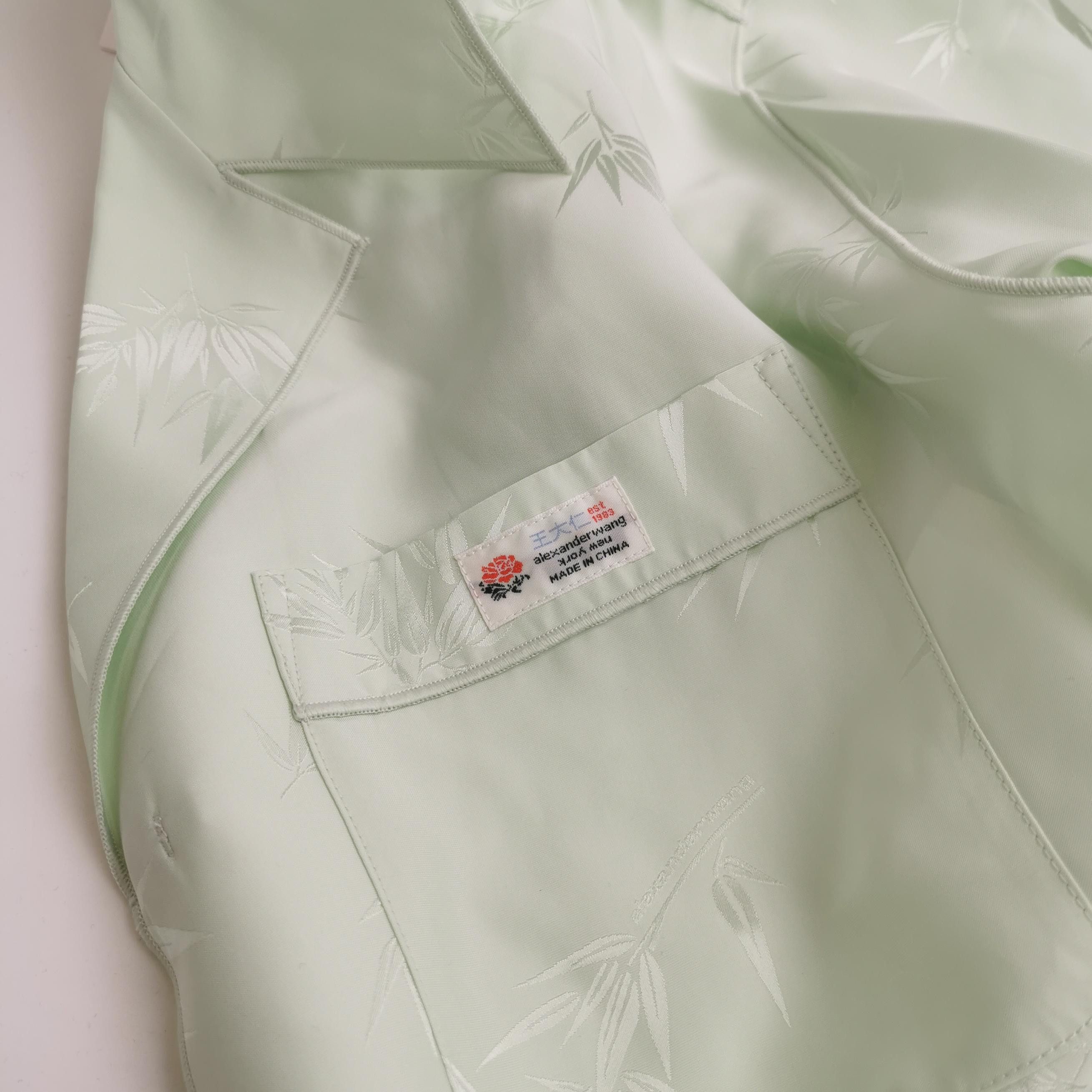 Alexander Wang Alexander Wang Bamboo Print Button Up Shirt XS Size XS / US 0-2 / IT 36-38 - 3 Thumbnail