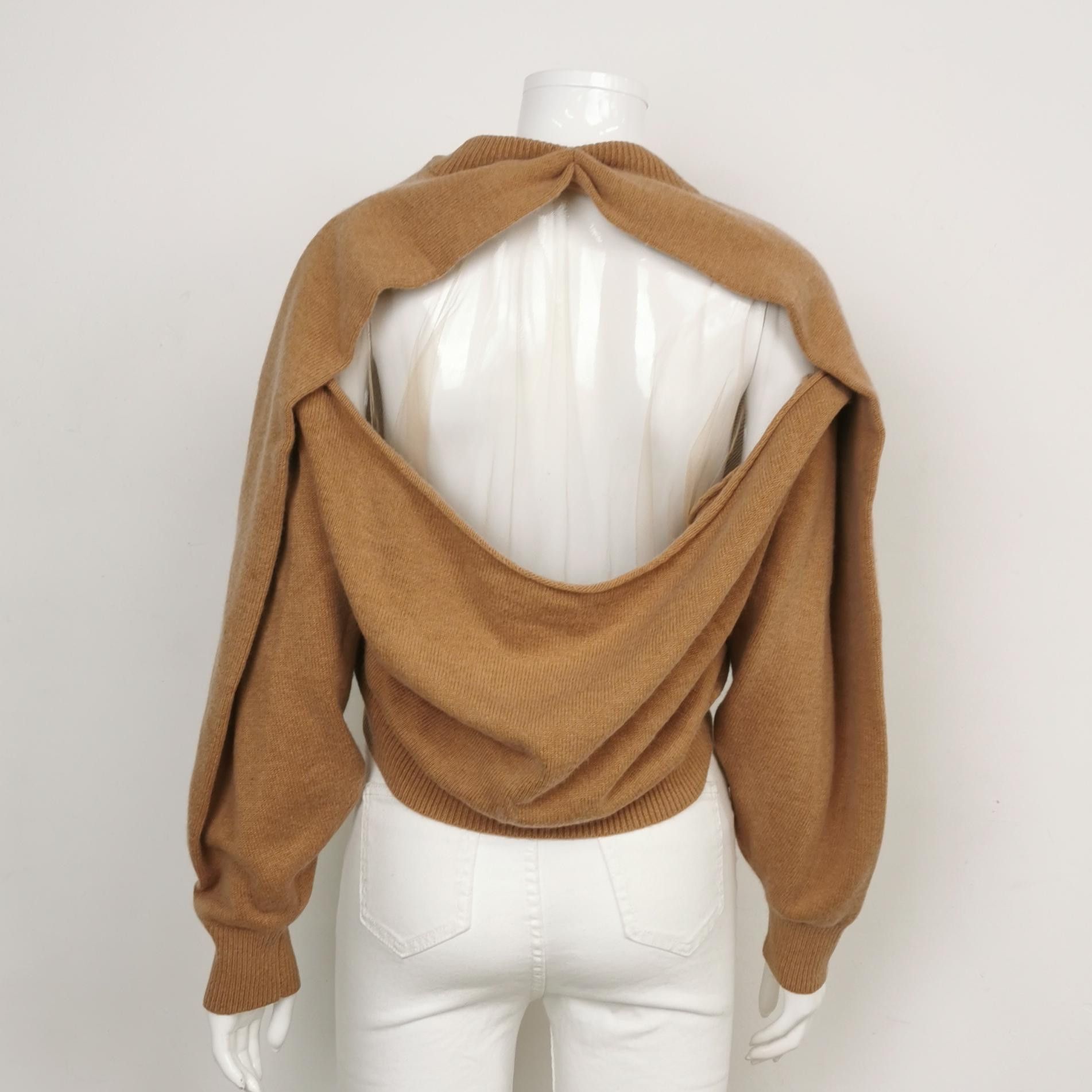 Alexander Wang Alexander Wang Illusion Tulle Drape Sweater Size S Size S / US 4 / IT 40 - 2 Thumbnail