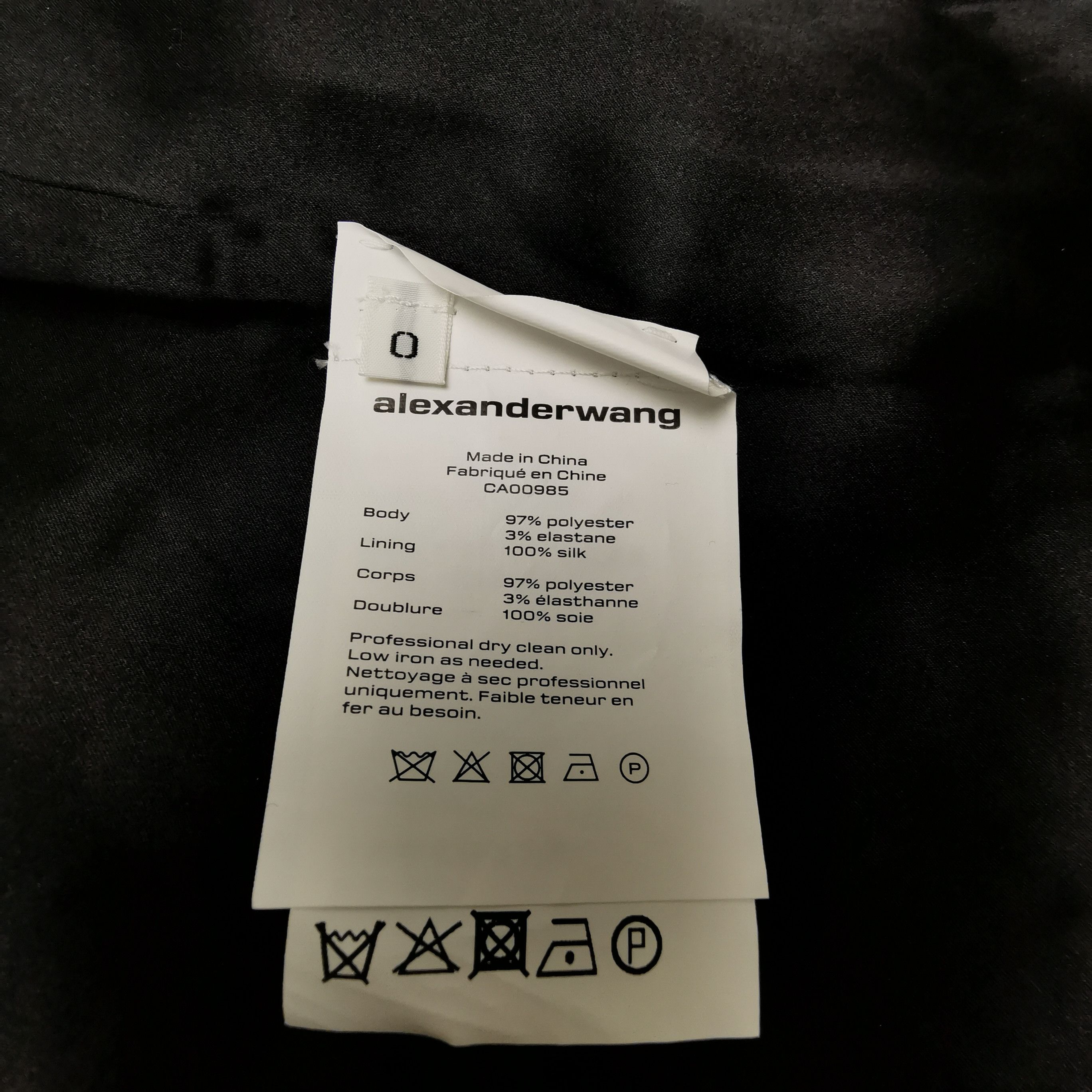 Alexander Wang Alexander Wang Black Strappy Mini Dress Size 0 Size XS / US 0-2 / IT 36-38 - 8 Thumbnail