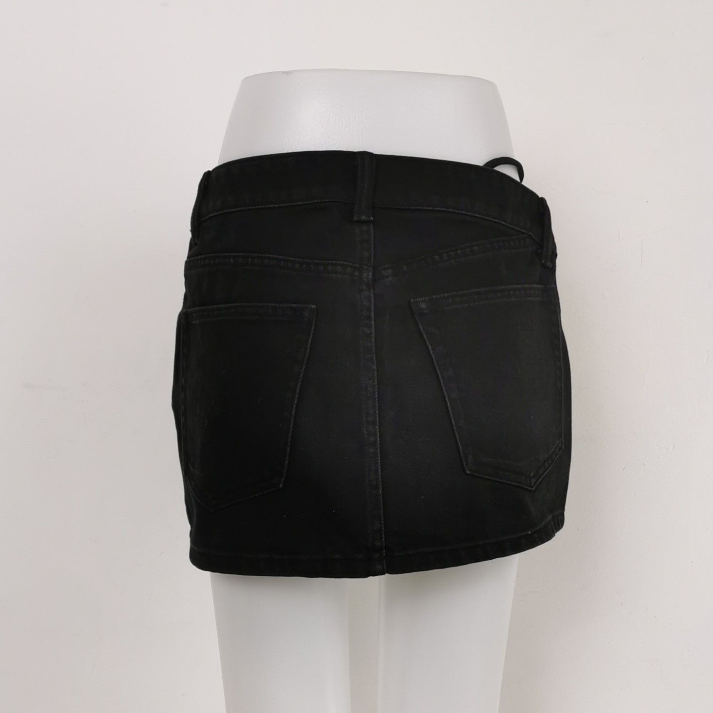 Alexander Wang Alexander Wang Cotton Mini Skirt Size 27 Size 27" / US 4 / IT 40 - 2 Thumbnail