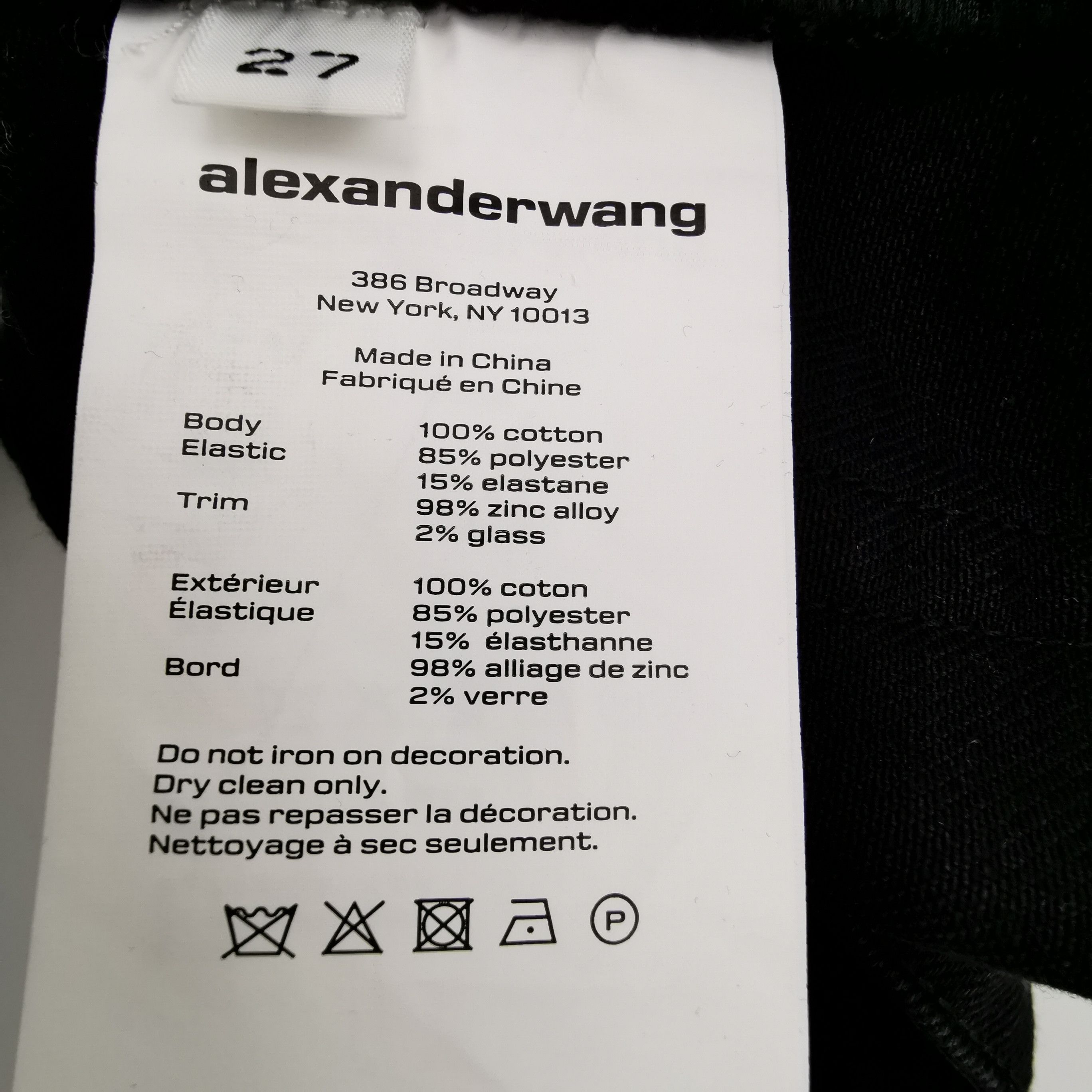 Alexander Wang Alexander Wang Cotton Mini Skirt Size 27 Size 27" / US 4 / IT 40 - 7 Thumbnail