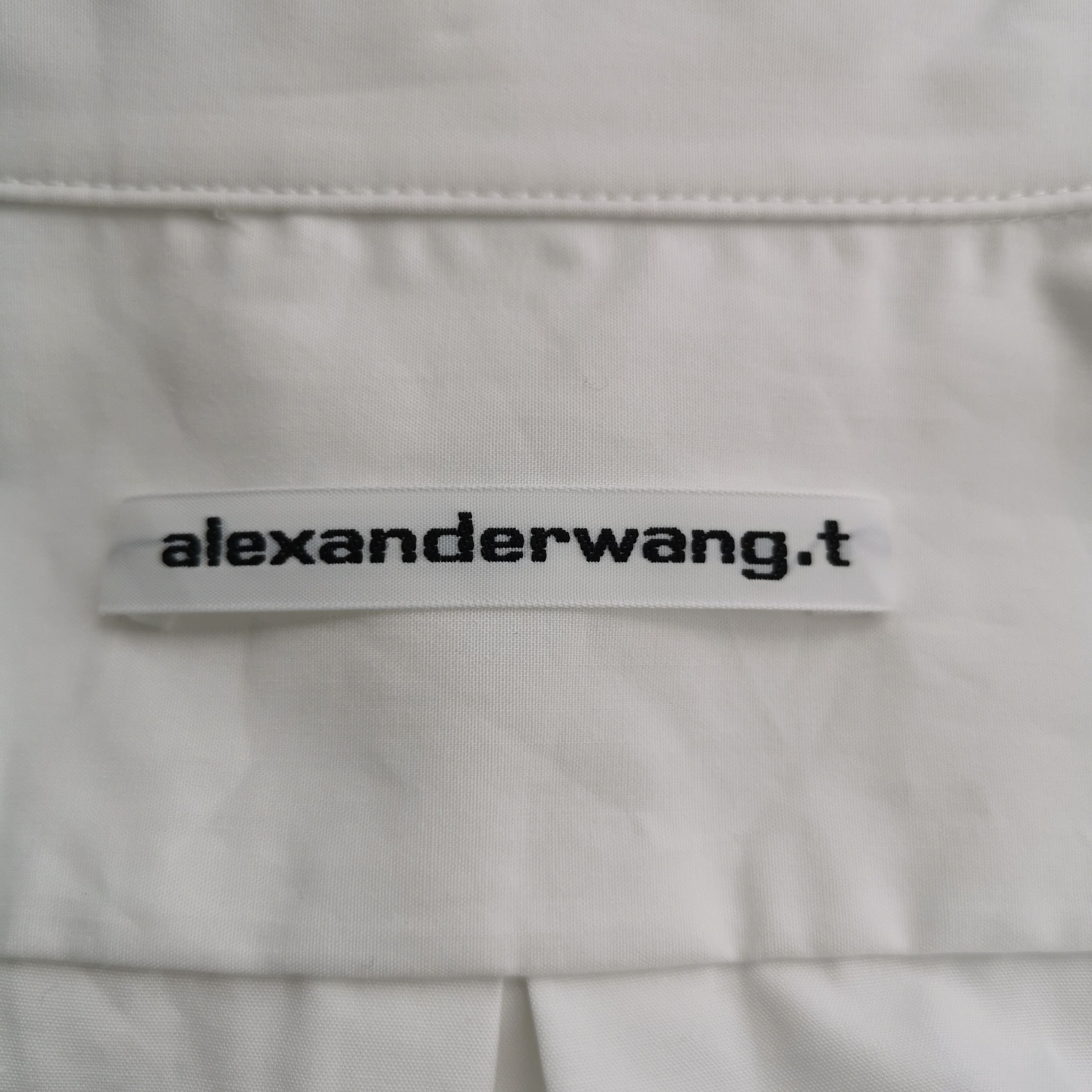 Alexander Wang Alexander Wang White Shirt Mini Dress Size 2 Size XS / US 0-2 / IT 36-38 - 4 Thumbnail