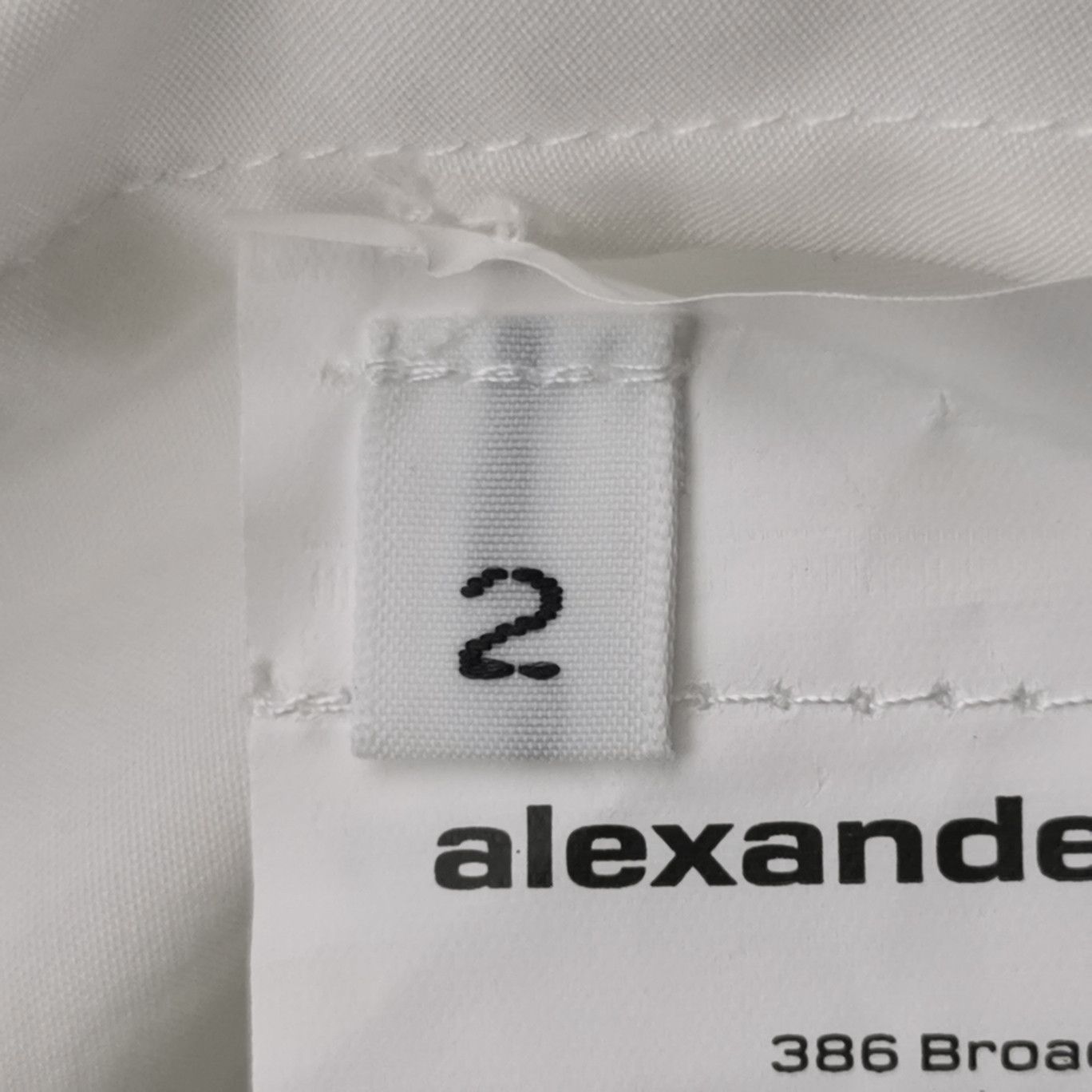 Alexander Wang Alexander Wang White Shirt Mini Dress Size 2 Size XS / US 0-2 / IT 36-38 - 5 Thumbnail