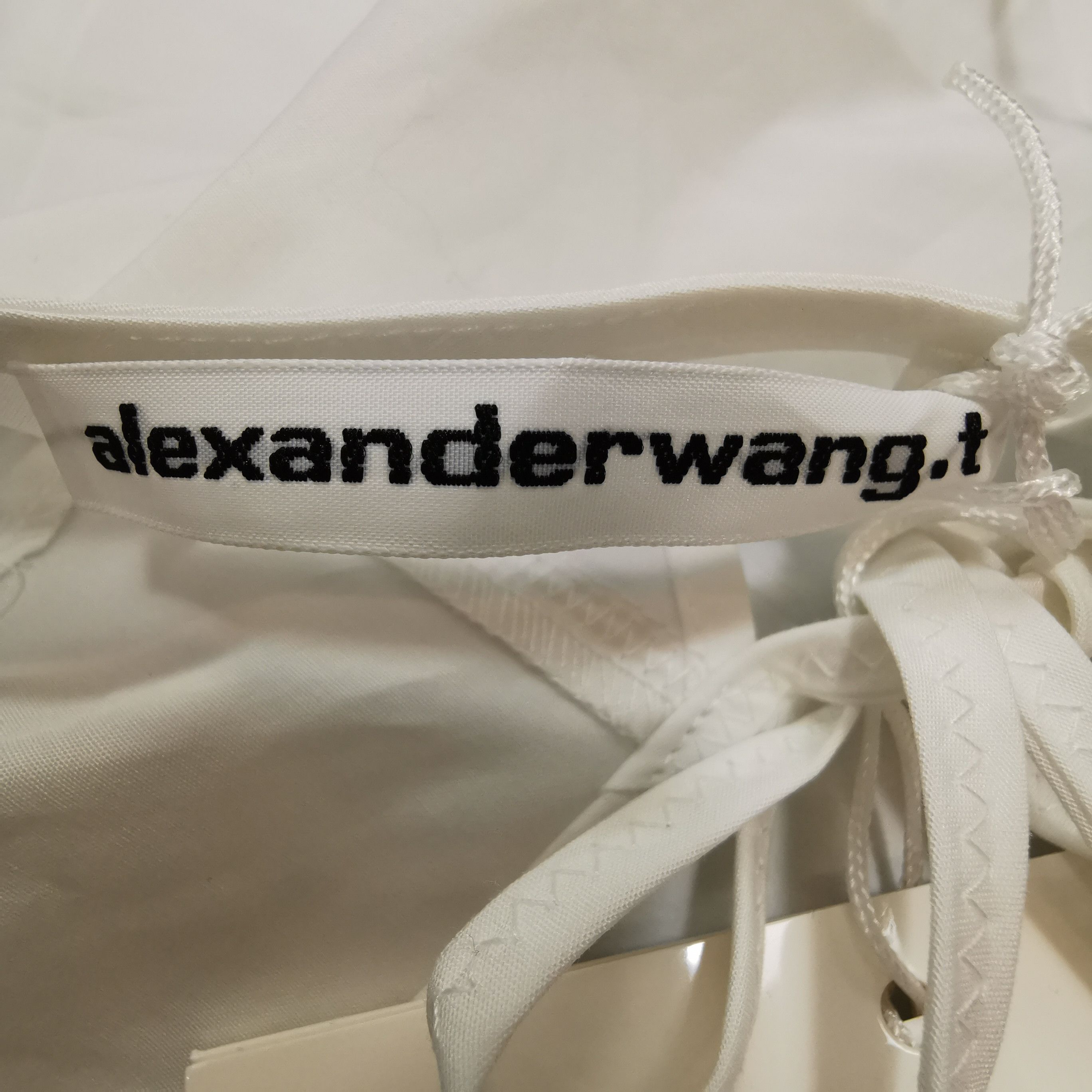 Alexander Wang Alexander Wang White Cotton Tank Top Size XS Size XS / US 0-2 / IT 36-38 - 2 Thumbnail