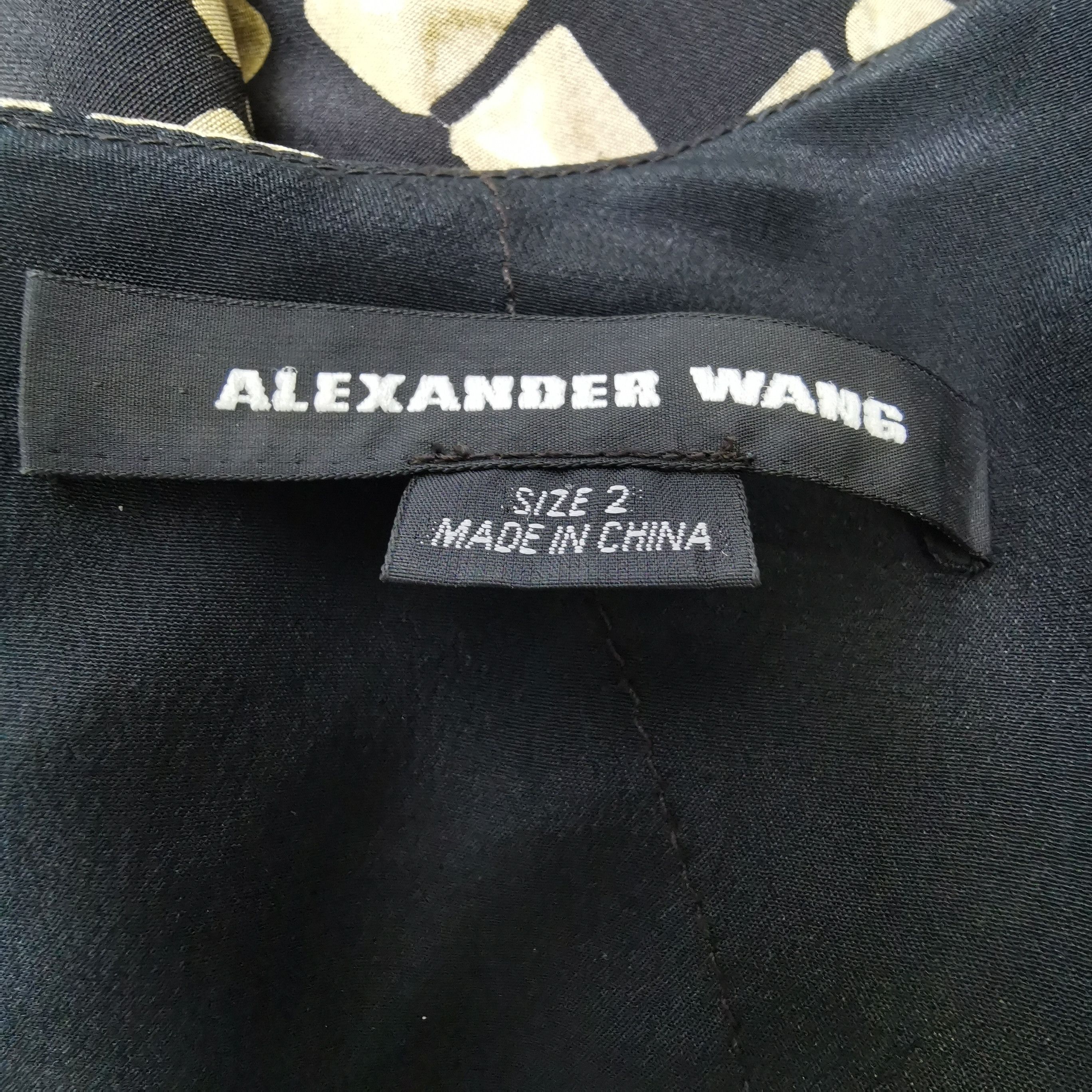 Alexander Wang Alexander Wang Geometric Pattern Mini Dress US 2 Size XS / US 0-2 / IT 36-38 - 3 Thumbnail