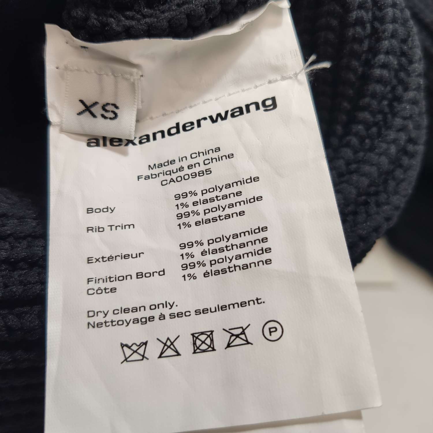 Alexander Wang Alexander Wang Solid Ribbed Sweater Size XS Size XS / US 0-2 / IT 36-38 - 5 Thumbnail