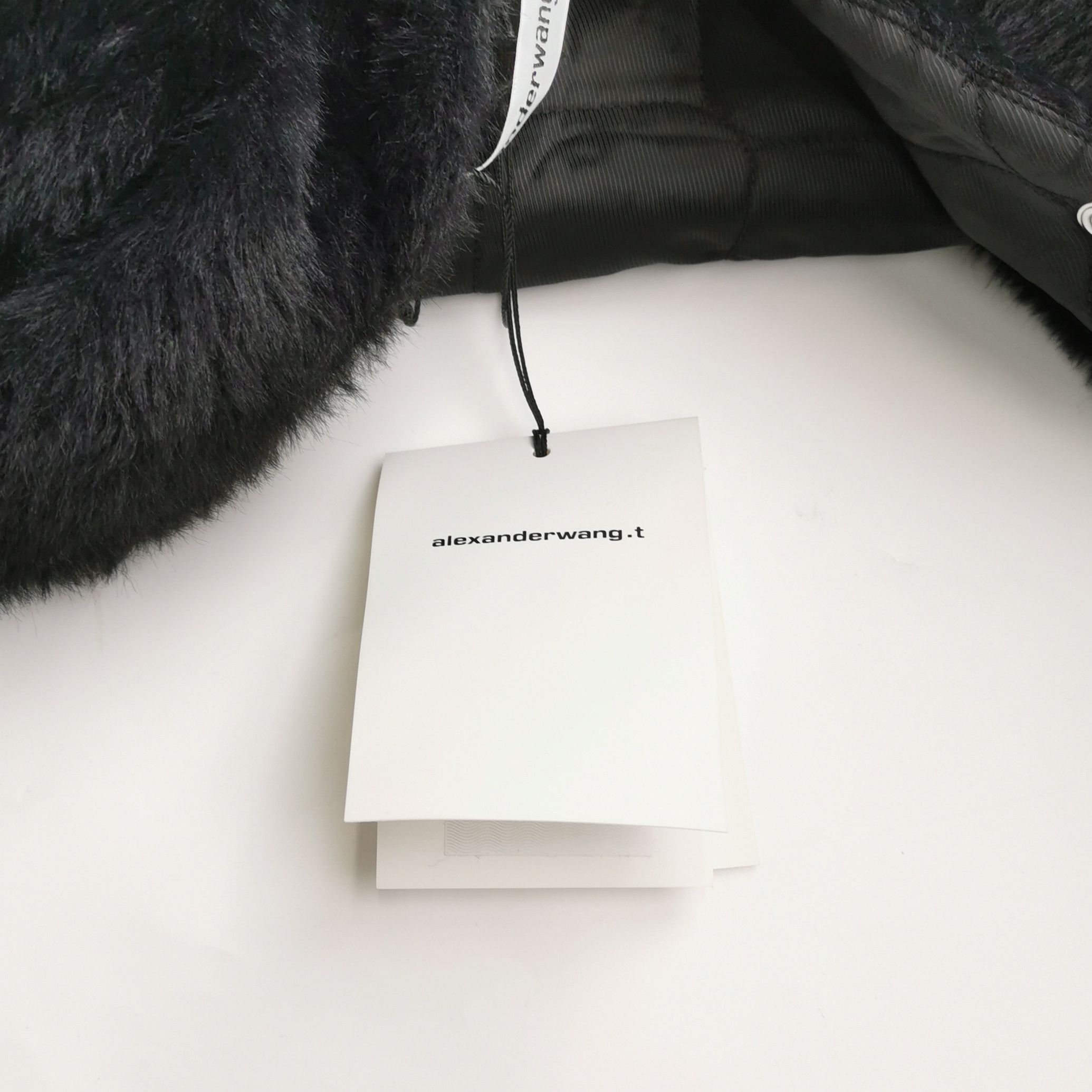 T by Alexander Wang T by Alexander Wang Black Fuzzy Jacket Size S Size S / US 4 / IT 40 - 3 Thumbnail