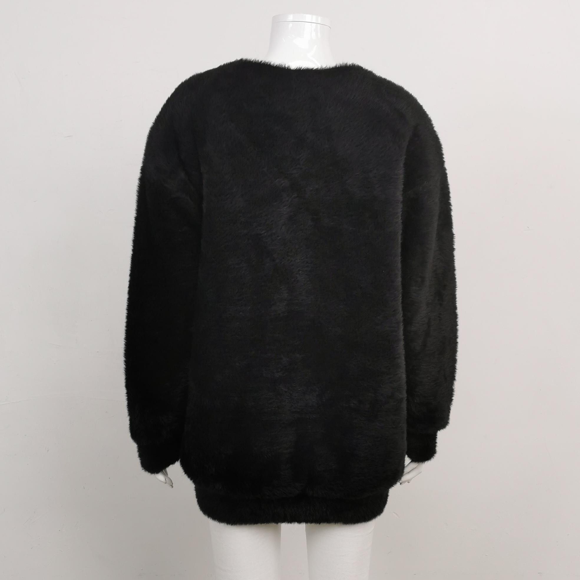 T by Alexander Wang T by Alexander Wang Black Fuzzy Jacket Size S Size S / US 4 / IT 40 - 2 Thumbnail