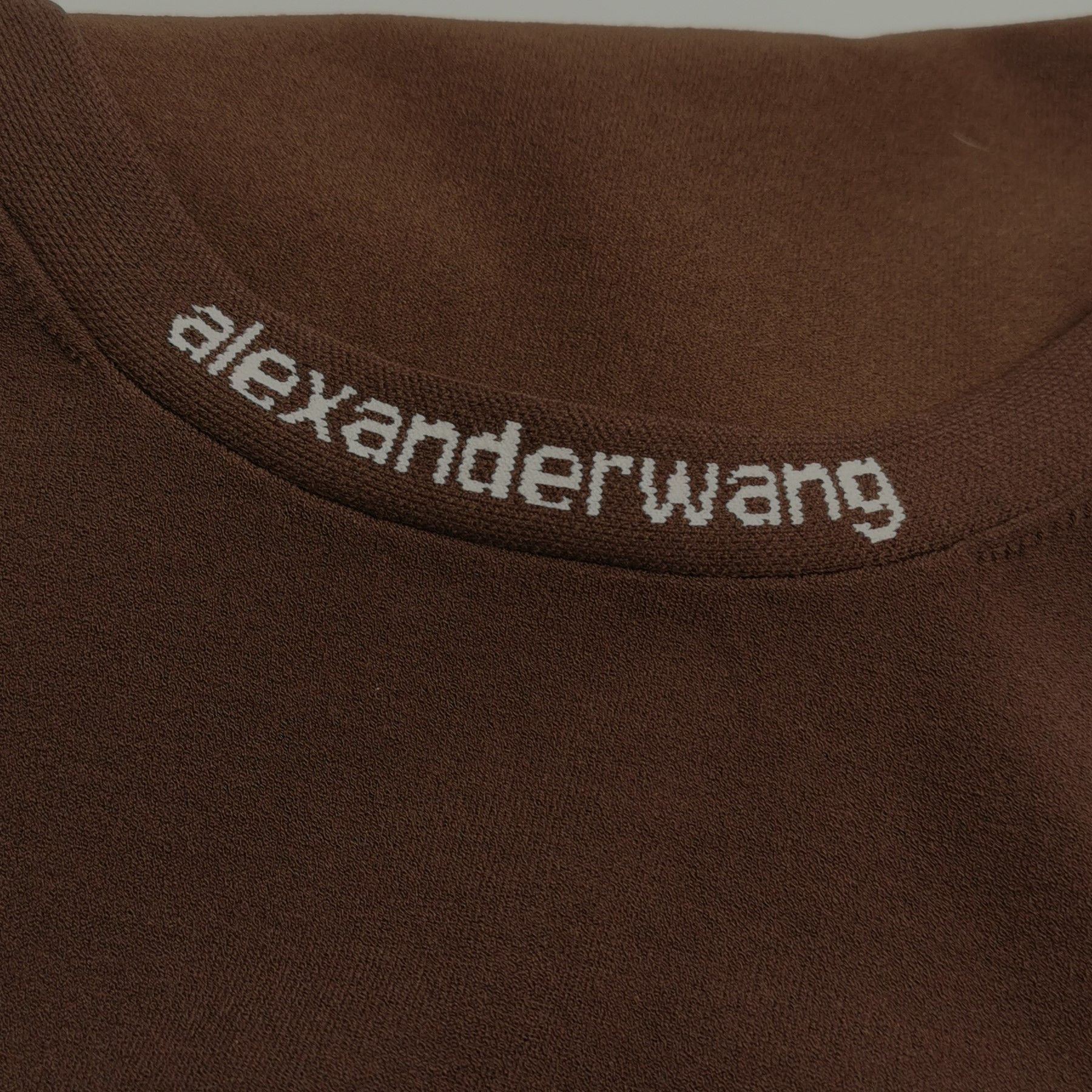 Alexander Wang Alexander Wang Logo Knit Top Size S Size S / US 4 / IT 40 - 3 Thumbnail