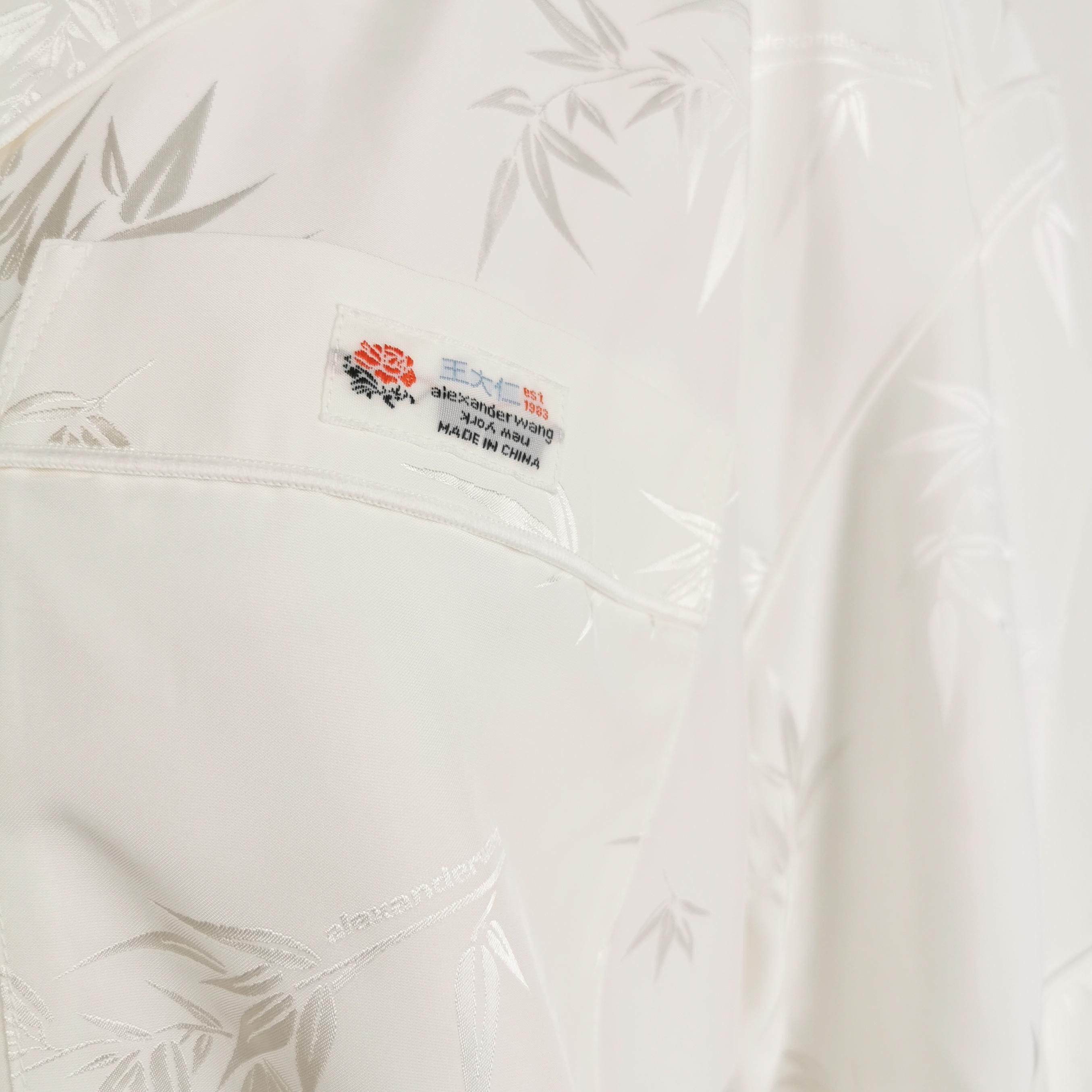 Alexander Wang Alexander Wang Bamboo Print Button Up Shirt Size S Size S / US 4 / IT 40 - 3 Thumbnail