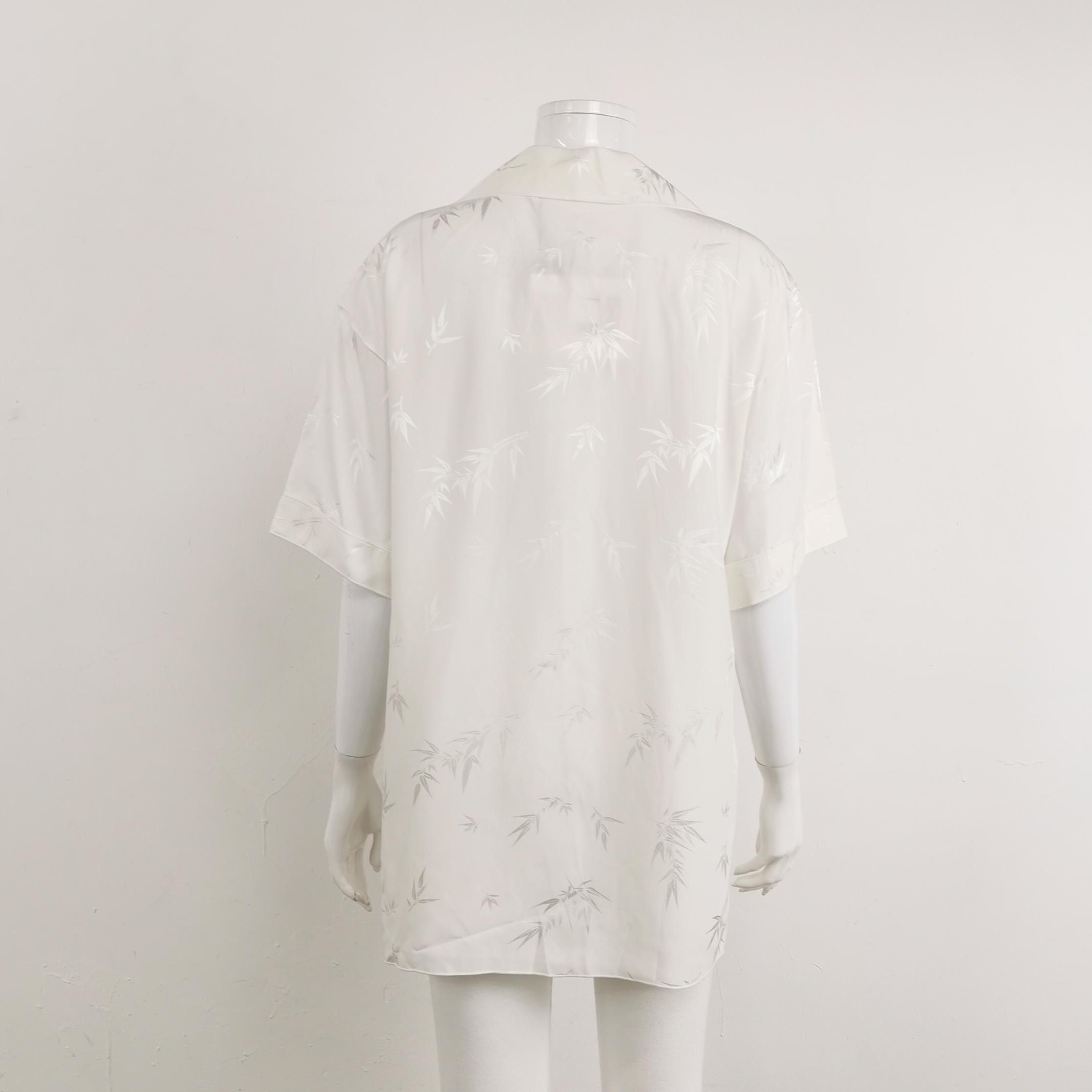 Alexander Wang Alexander Wang Bamboo Print Button Up Shirt Size S Size S / US 4 / IT 40 - 2 Thumbnail