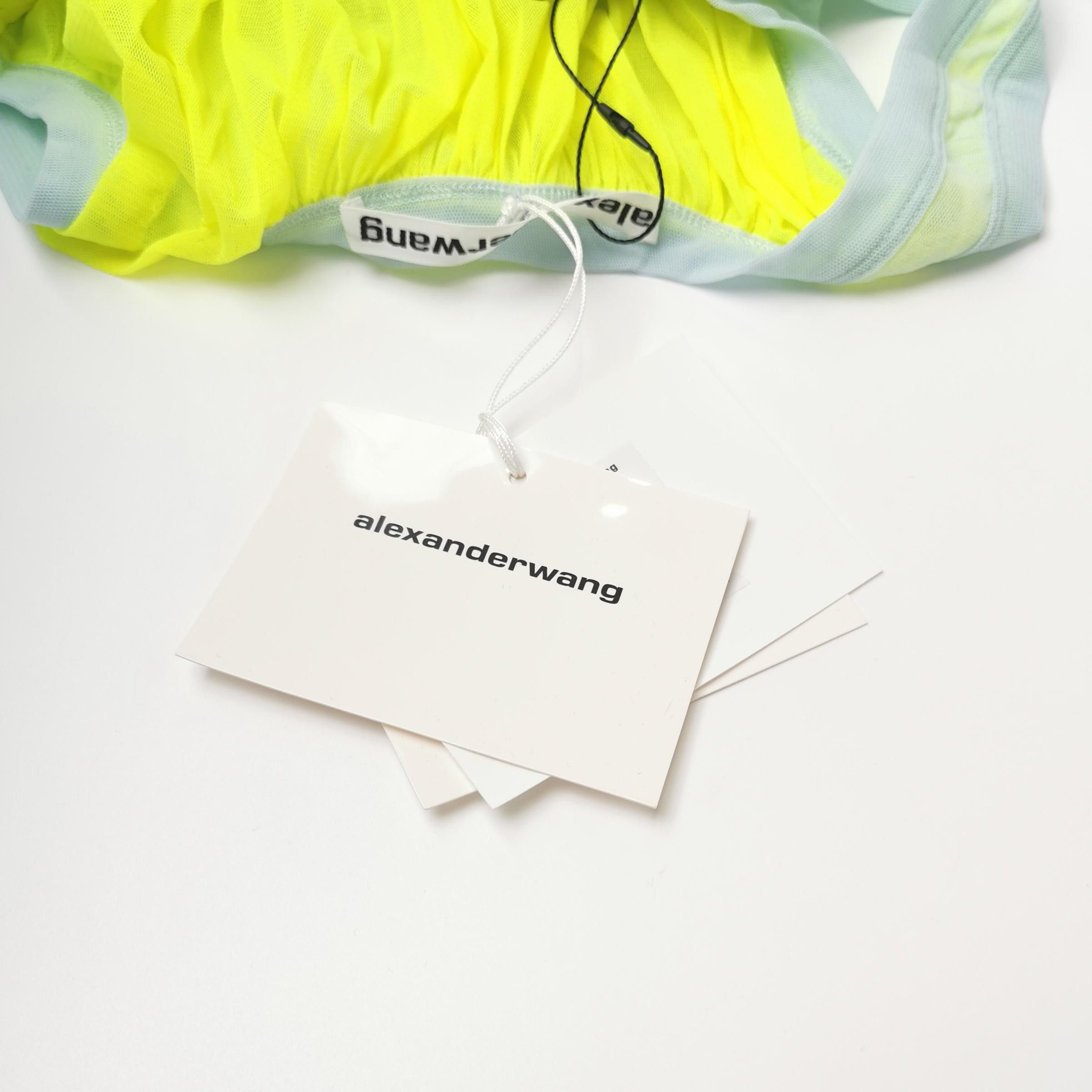 Alexander Wang Alexander Wang Ruched Mesh Midi Dress Size XS Size XS / US 0-2 / IT 36-38 - 3 Thumbnail