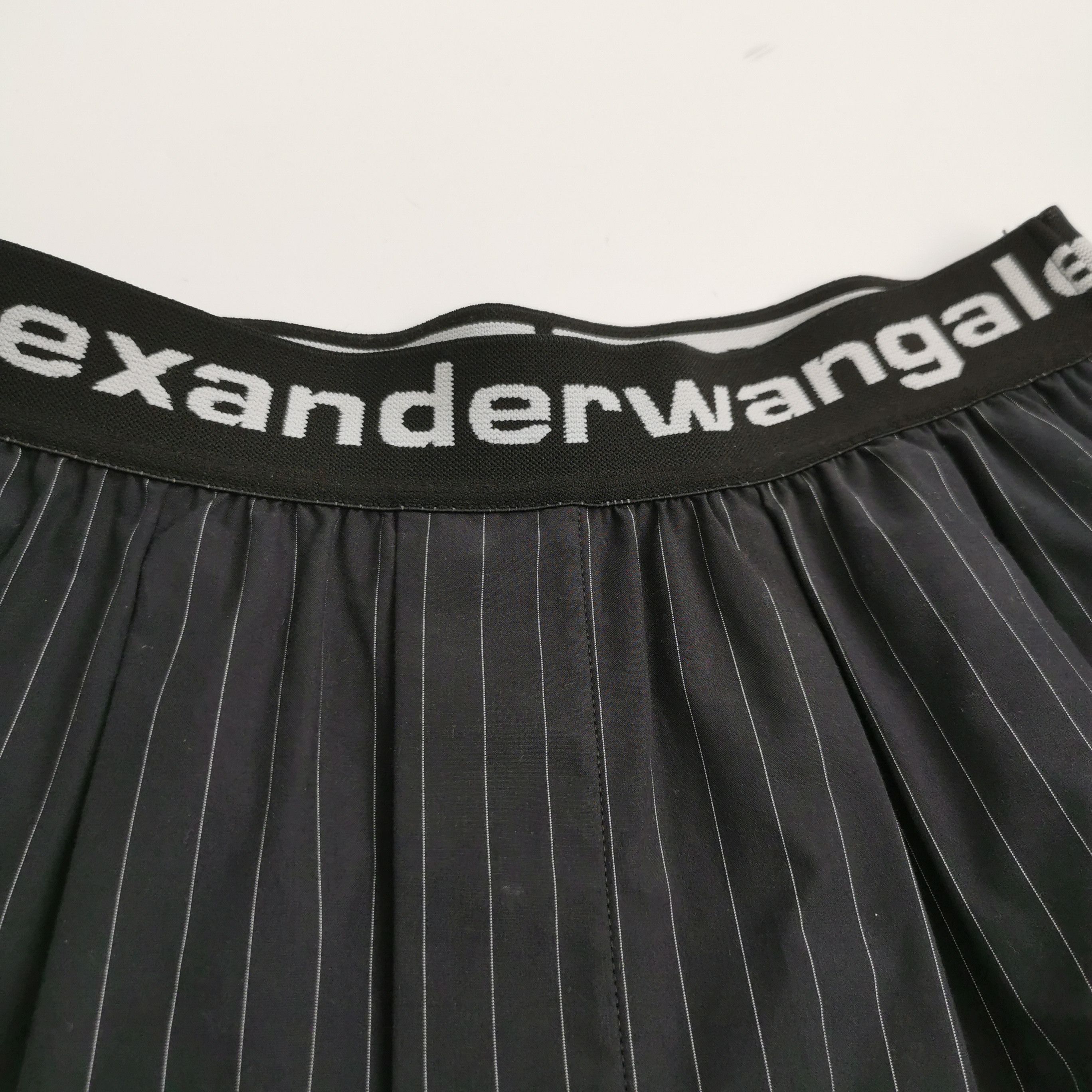 Alexander Wang Alexander Wang Pinstripe Logo Shorts Size S Size US 30 / EU 46 - 3 Thumbnail