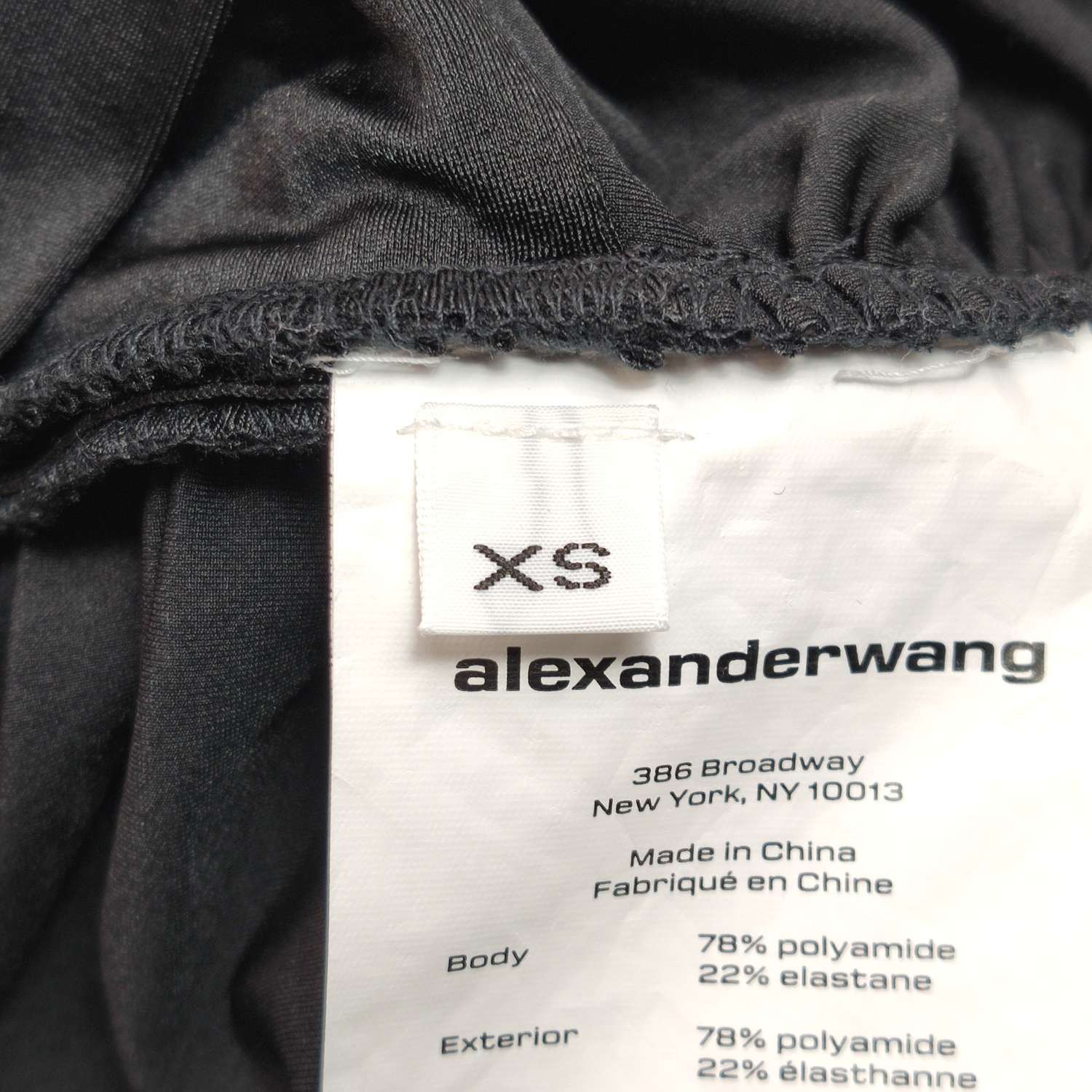 Alexander Wang Alexander Wang Ruched Mock Neck Top Size XS Size XS / US 0-2 / IT 36-38 - 5 Thumbnail