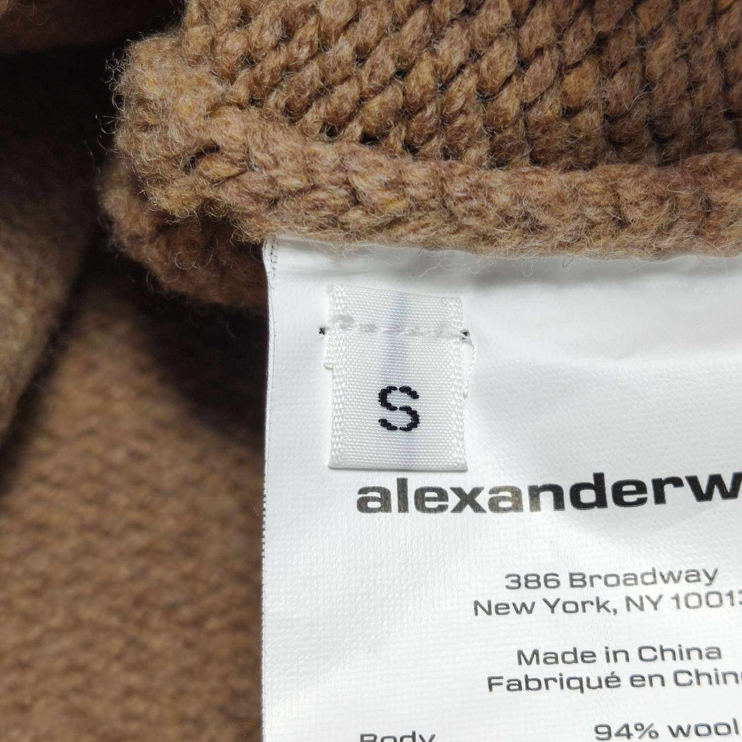 Alexander Wang Alexander Wang Wool Blend Mock Neck Knit Sweater Size S Size S / US 4 / IT 40 - 5 Thumbnail