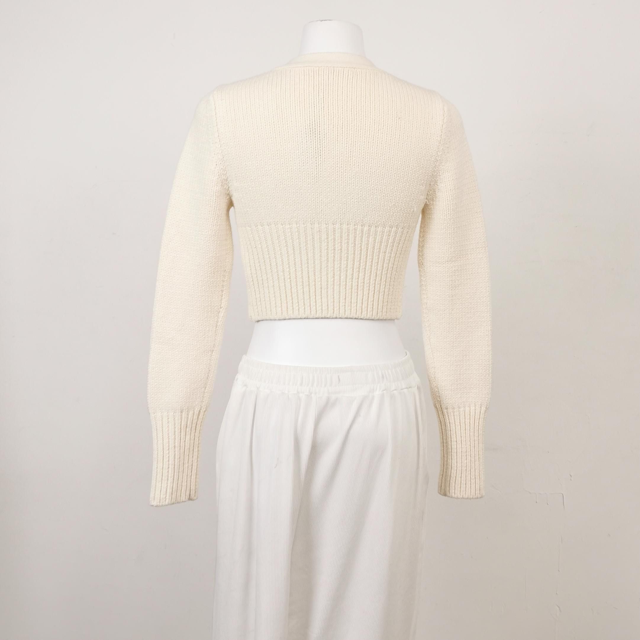 Alexander Wang Alexander Wang Ribbed V-Neck Sweater Size S Size S / US 4 / IT 40 - 2 Thumbnail