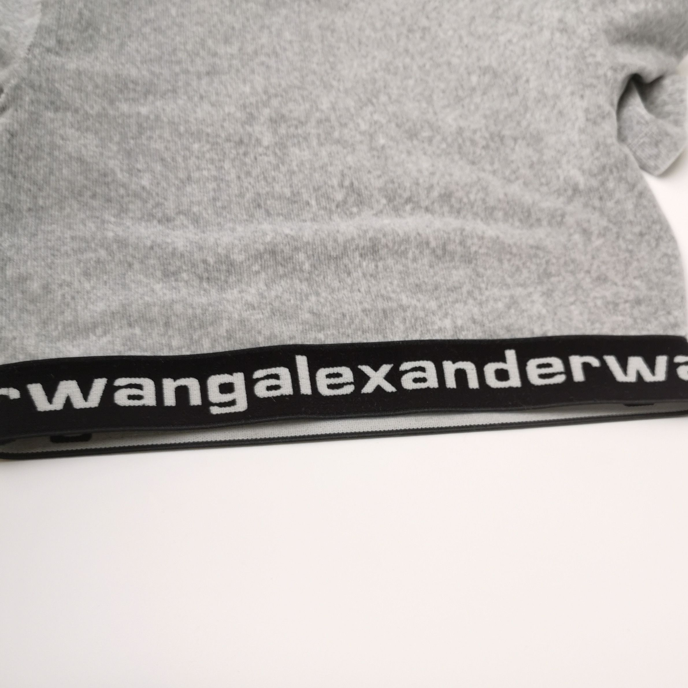 Alexander Wang Alexander Wang Logo Crop Long Sleeve Top Size S Size S / US 4 / IT 40 - 3 Thumbnail