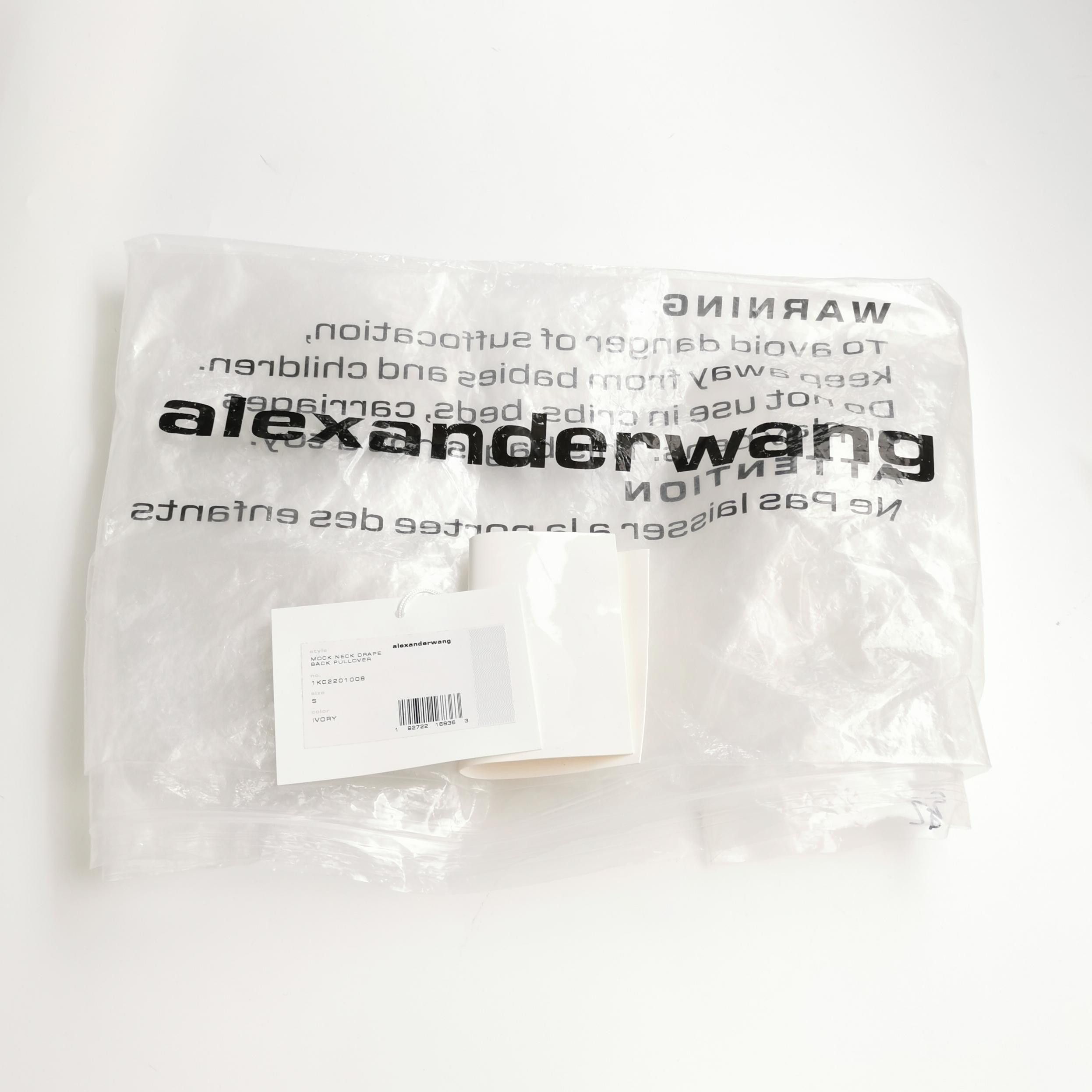 Alexander Wang Alexander Wang Mock Neck Wool Blend Sweater Size S Size S / US 4 / IT 40 - 3 Thumbnail