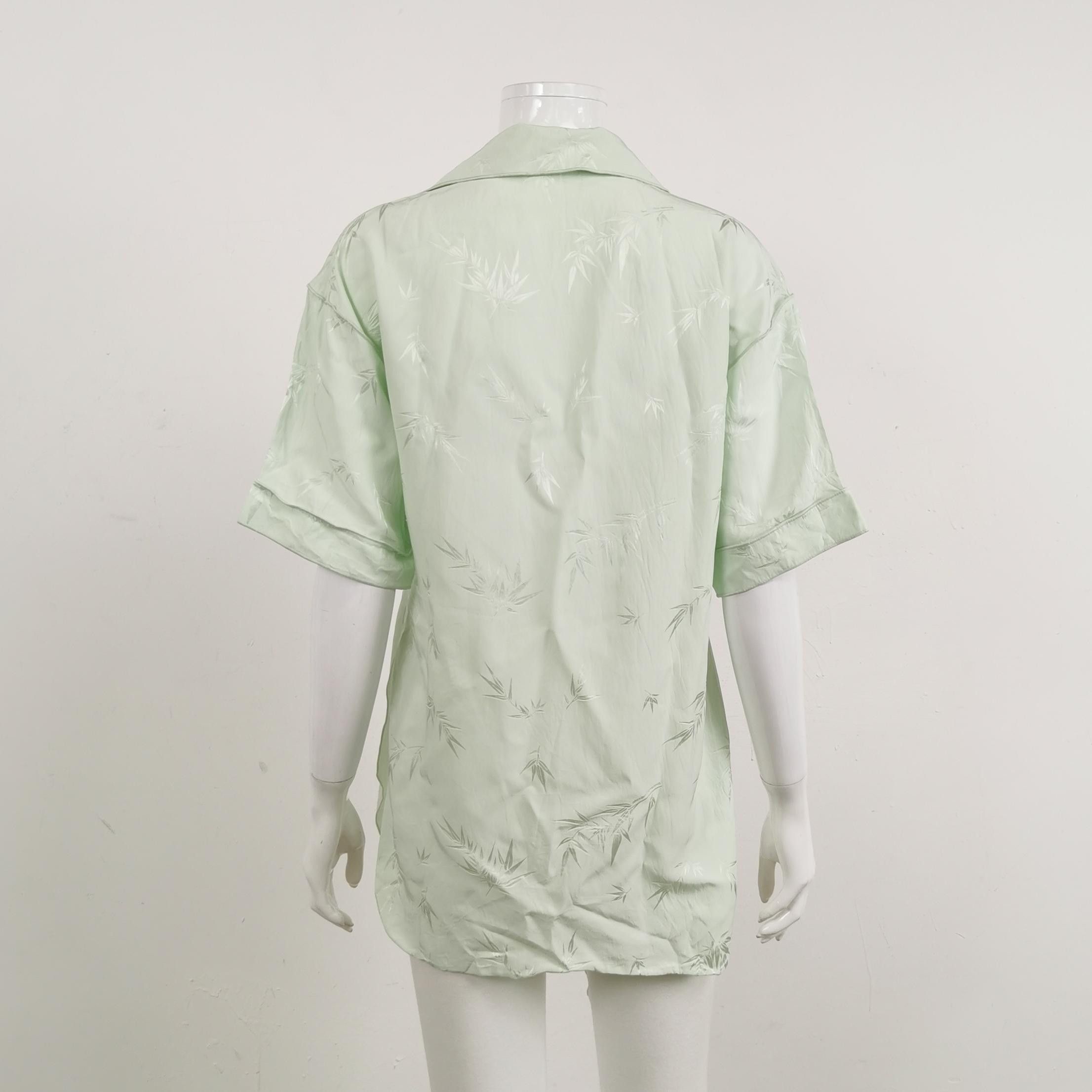 Alexander Wang Alexander Wang Bamboo Pattern Tie-Front Shirt Size XS Size XS / US 0-2 / IT 36-38 - 2 Thumbnail