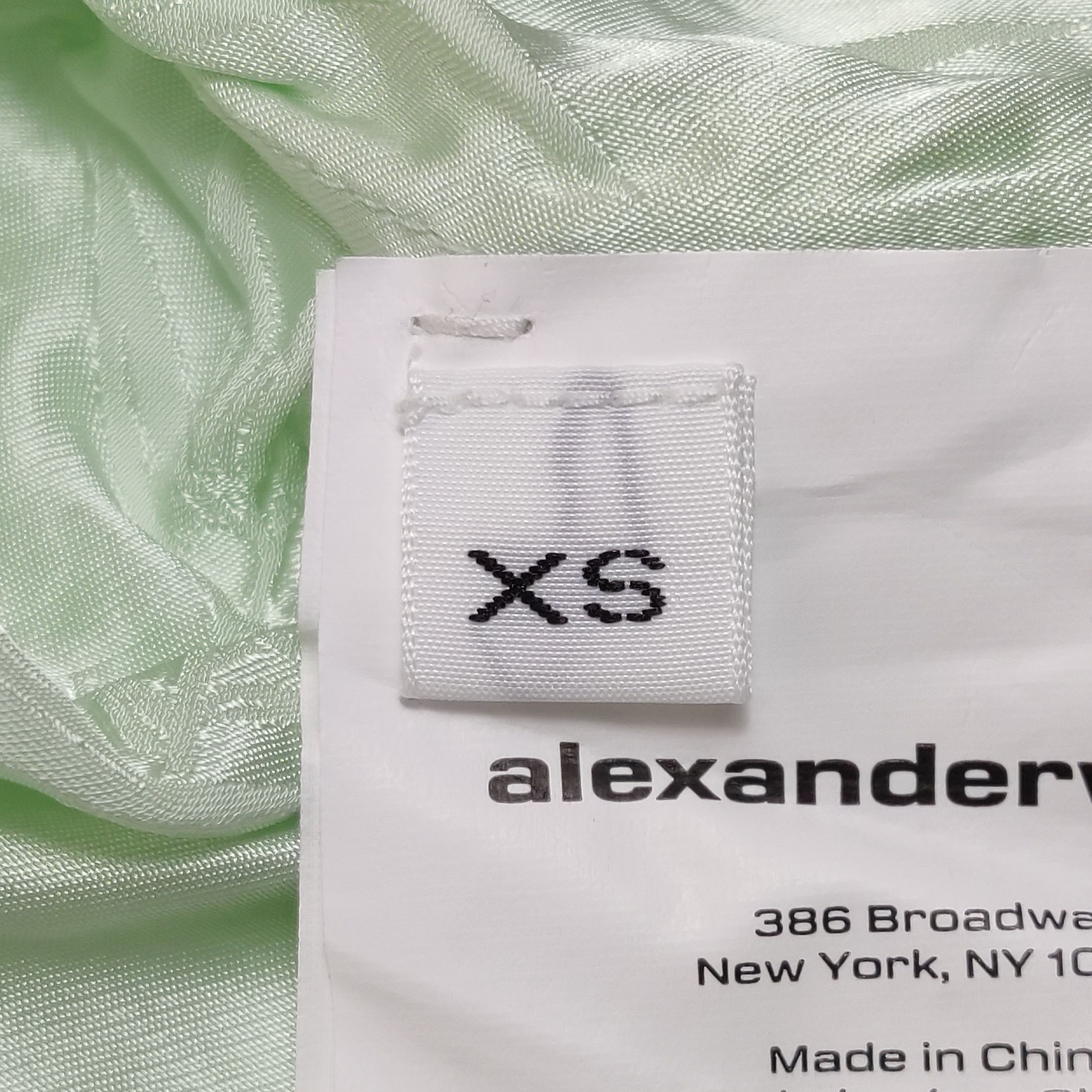 Alexander Wang Alexander Wang Bamboo Pattern Tie-Front Shirt Size XS Size XS / US 0-2 / IT 36-38 - 6 Thumbnail