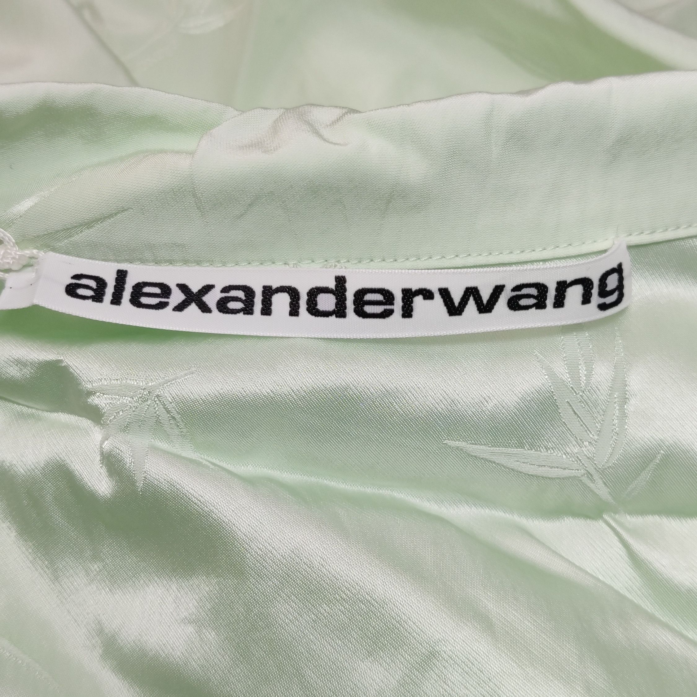Alexander Wang Alexander Wang Bamboo Print Tie Front Blouse Size S Size S / US 4 / IT 40 - 5 Thumbnail