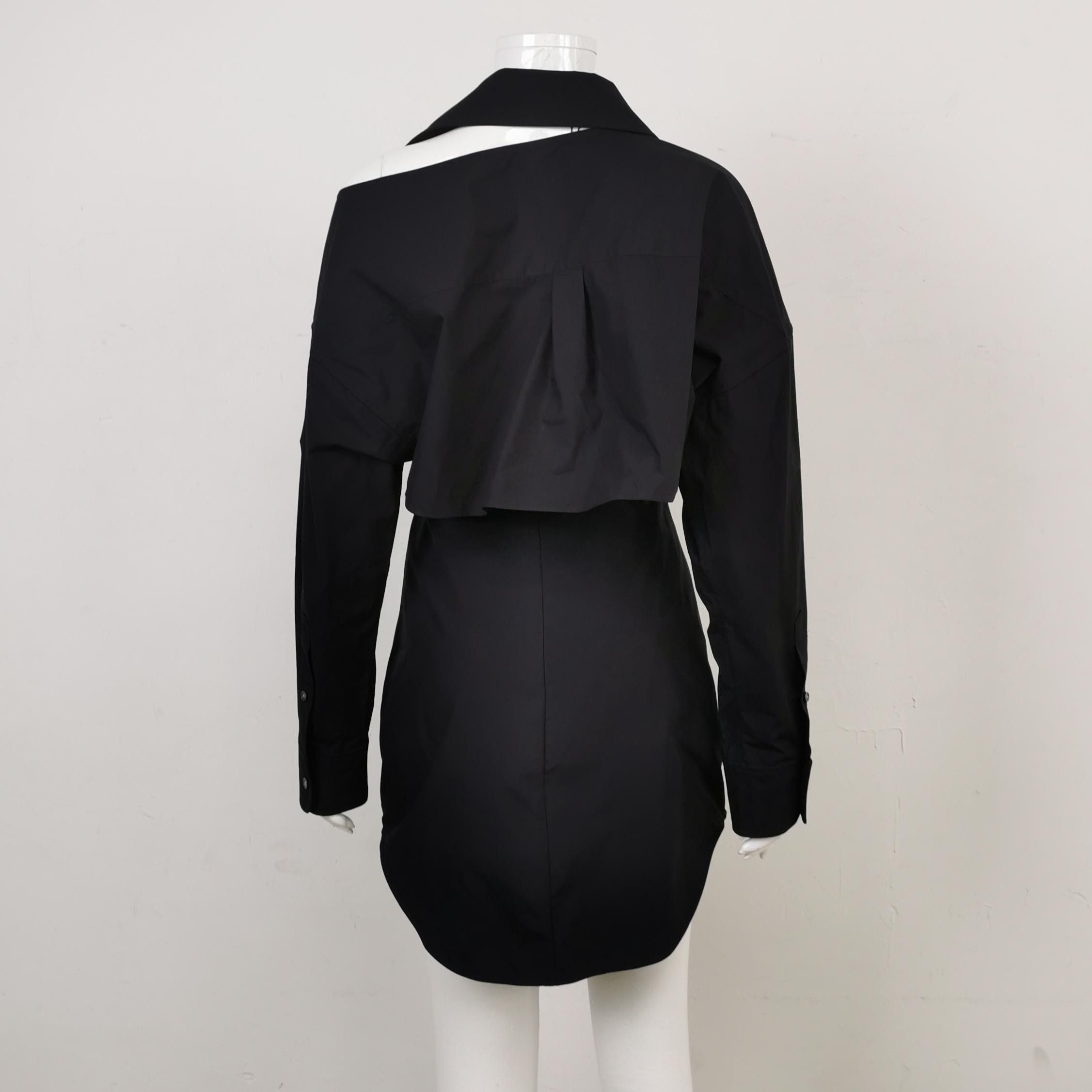 Alexander Wang Alexander Wang Cotton Button Up Mini Dress Size 2 Size XS / US 0-2 / IT 36-38 - 2 Thumbnail