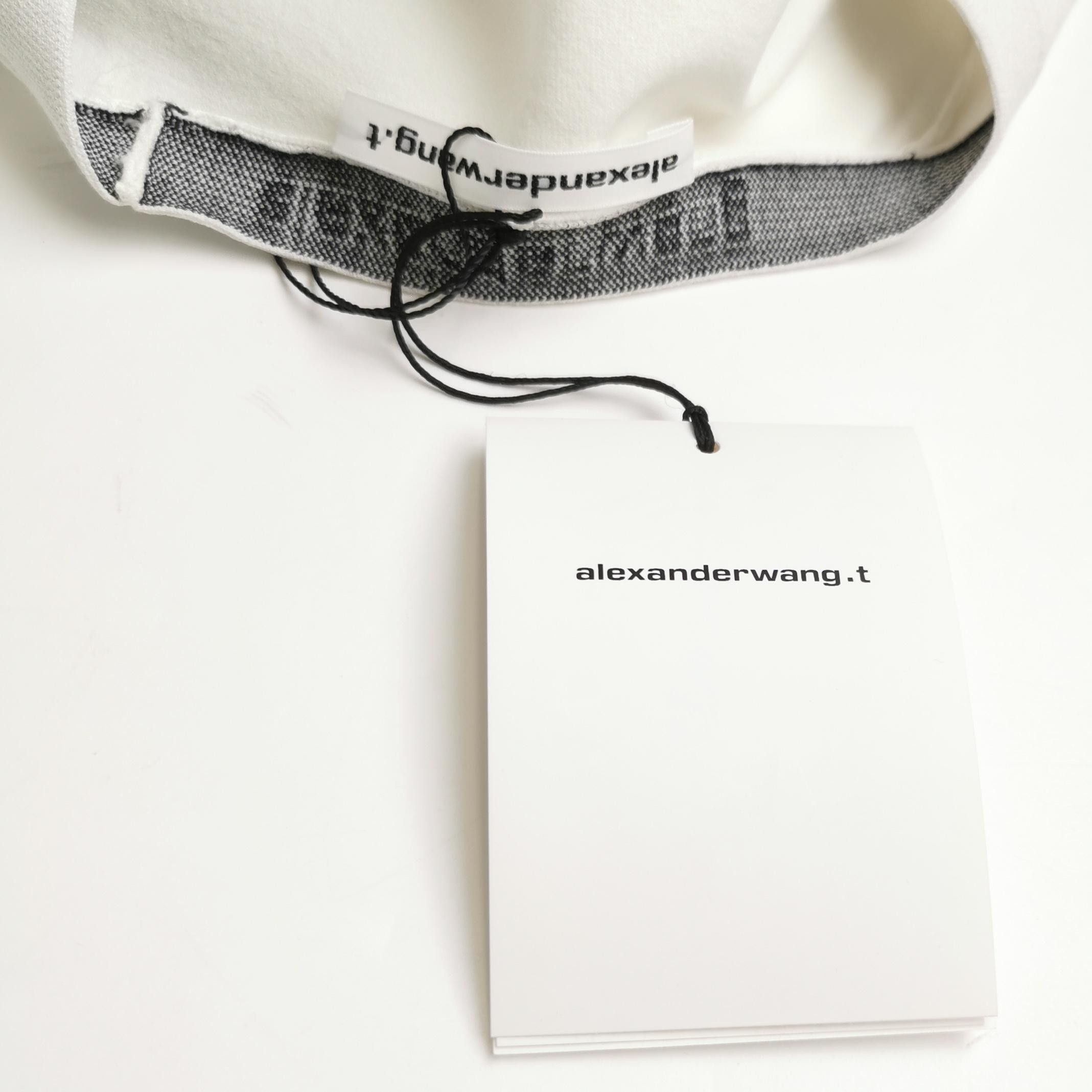 Alexander Wang Alexander Wang Logo Knit Long Sleeve Top Size S Size S / US 4 / IT 40 - 4 Thumbnail