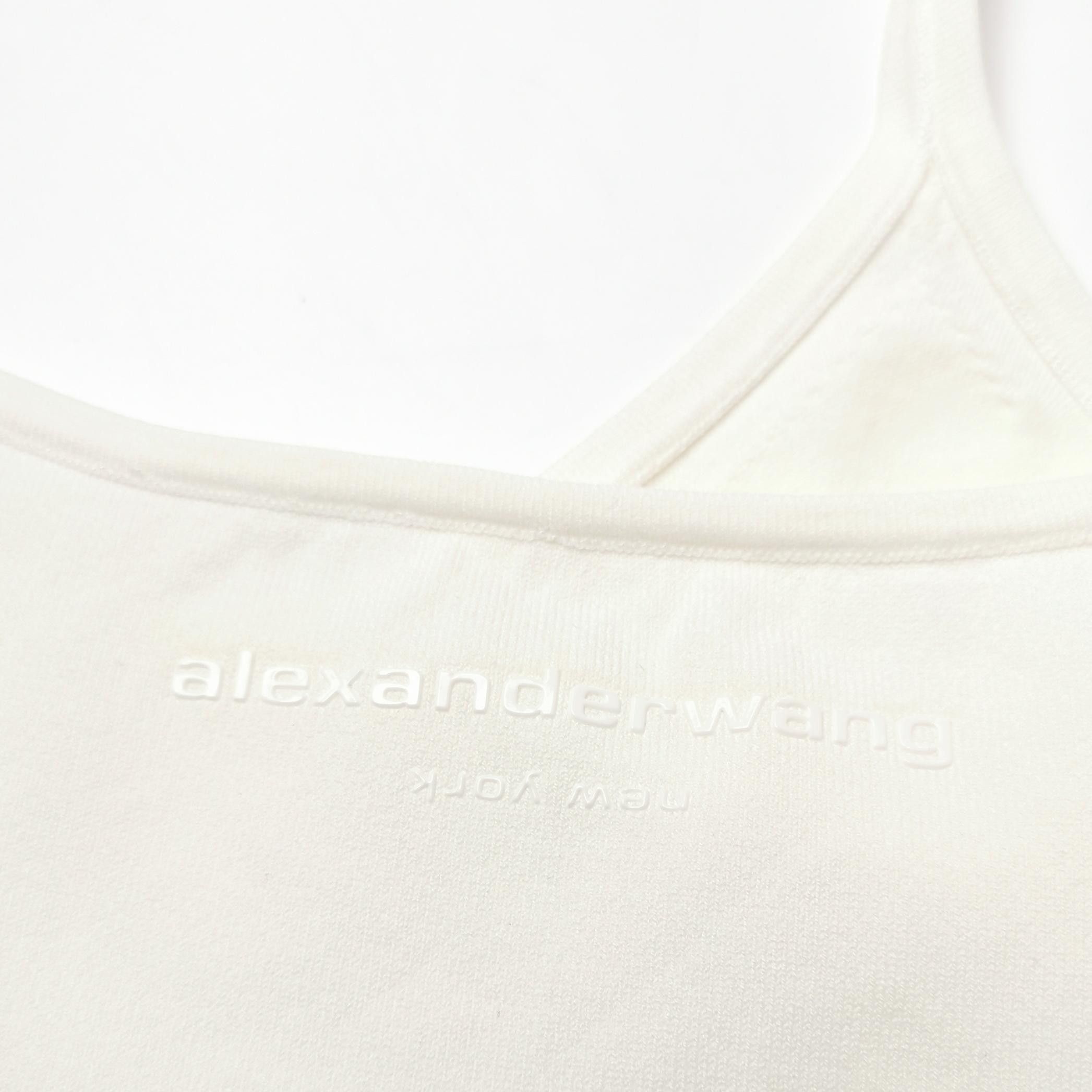 Alexander Wang Alexander Wang Logo Tank Top Size M Size M / US 6-8 / IT 42-44 - 3 Thumbnail