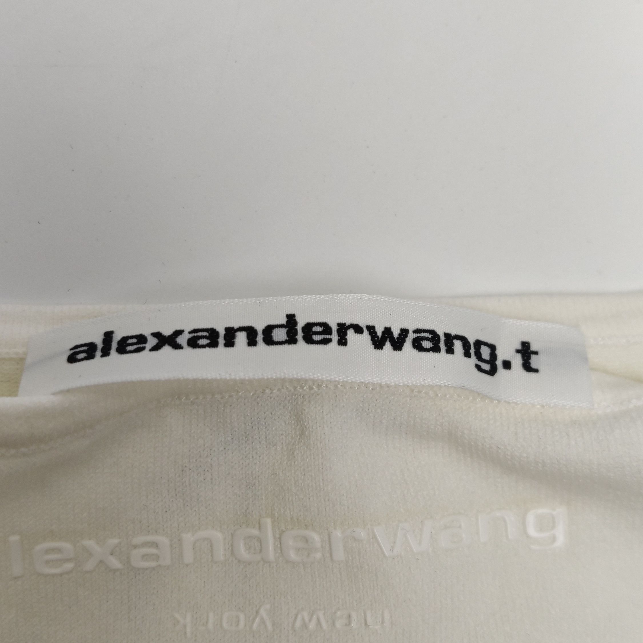 Alexander Wang Alexander Wang Logo Tank Top Size M Size M / US 6-8 / IT 42-44 - 5 Thumbnail
