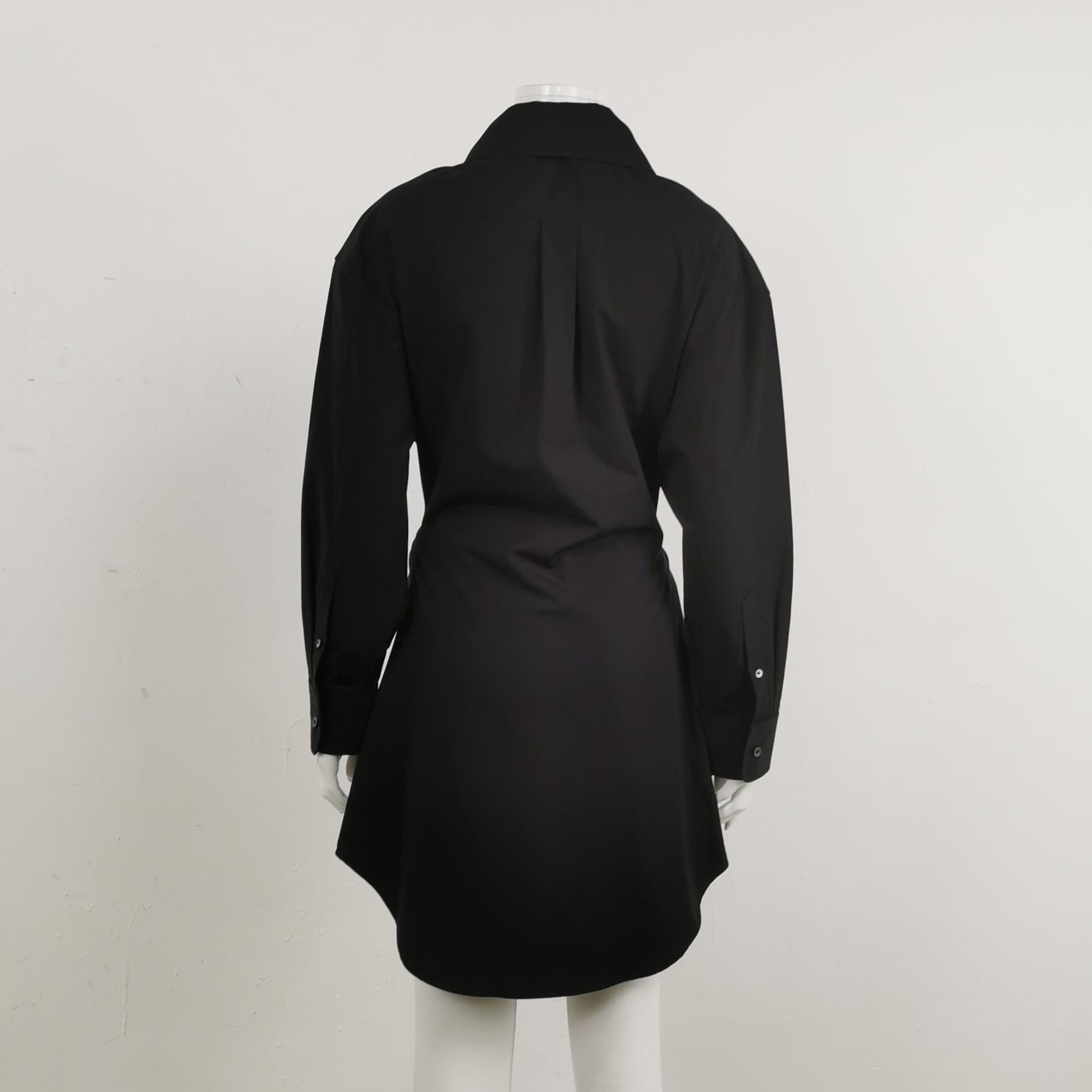 Alexander Wang Alexander Wang Rhinestone Button Up Mini Dress Size 4 Size S / US 4 / IT 40 - 2 Thumbnail