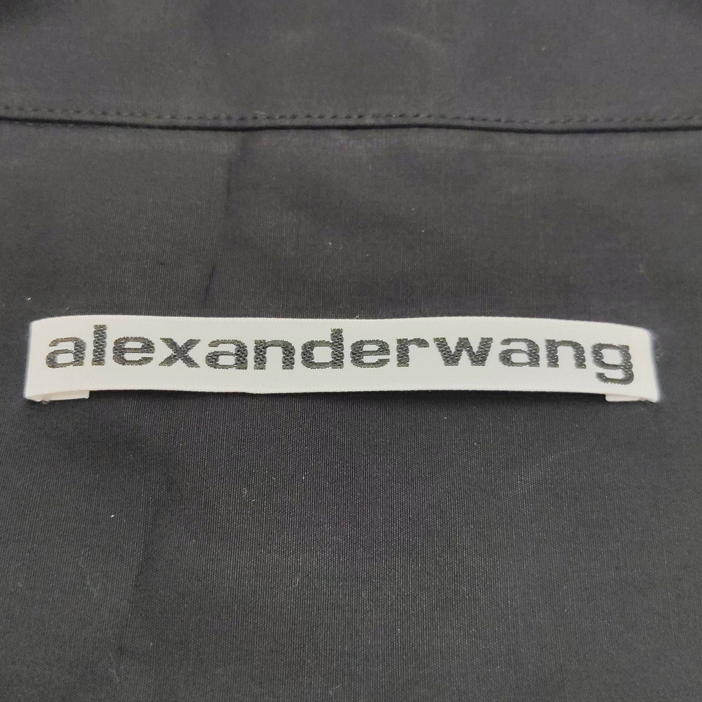 Alexander Wang Alexander Wang Rhinestone Button Up Mini Dress Size 4 Size S / US 4 / IT 40 - 4 Thumbnail