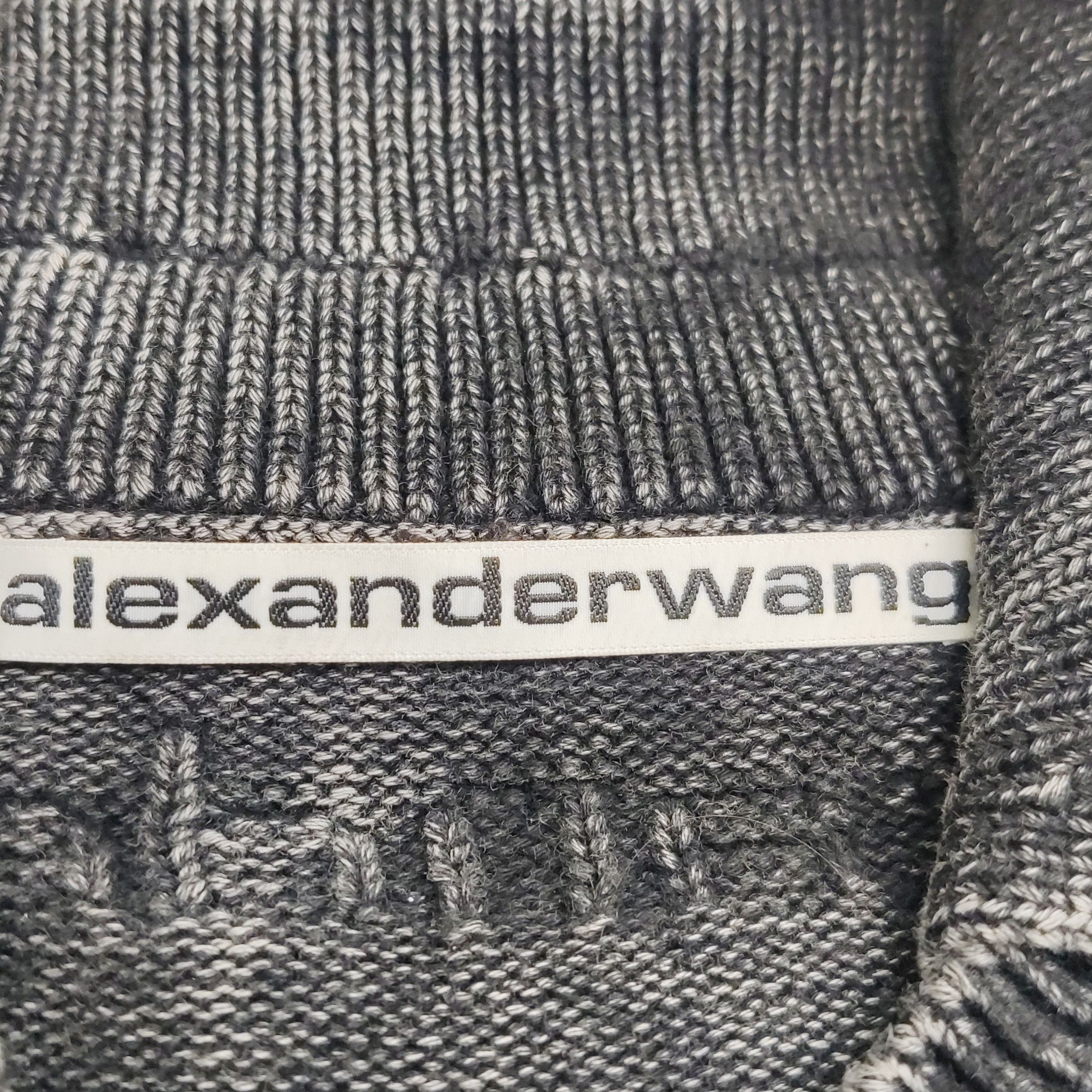 Alexander Wang Alexander Wang Logo Knit Vest Size S Size S / US 4 / IT 40 - 4 Thumbnail