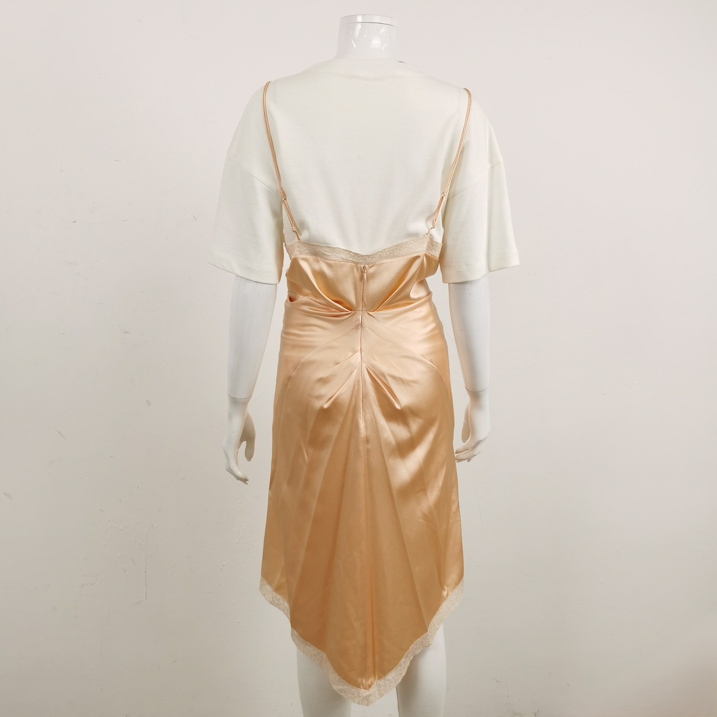 Alexander Wang Alexander Wang Silk Patchwork Midi Dress Size 4 Size S / US 4 / IT 40 - 2 Thumbnail