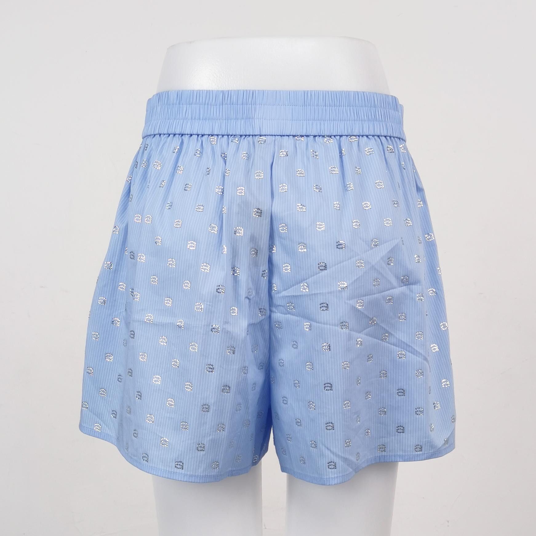 Alexander Wang Alexander Wang Crystal Logo Boxer Shorts Size S Size US 30 / EU 46 - 2 Thumbnail
