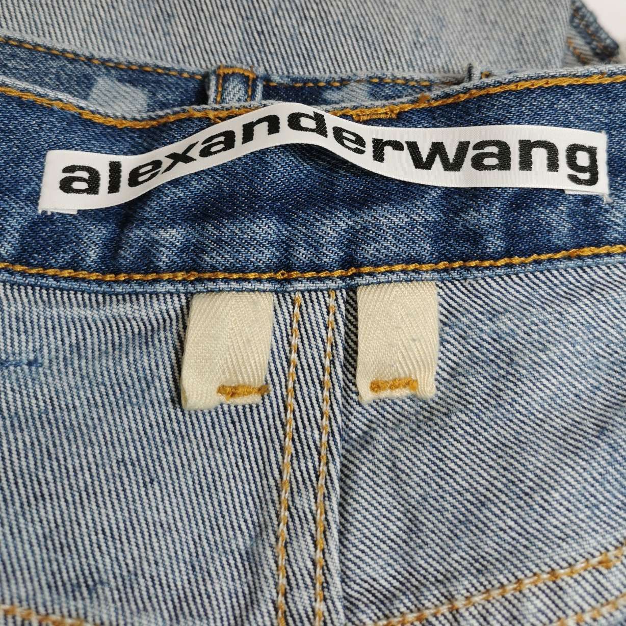 Alexander Wang Alexander Wang Logo Print Jeans Size 25 Size 25" / US 0 / IT 36 - 5 Thumbnail